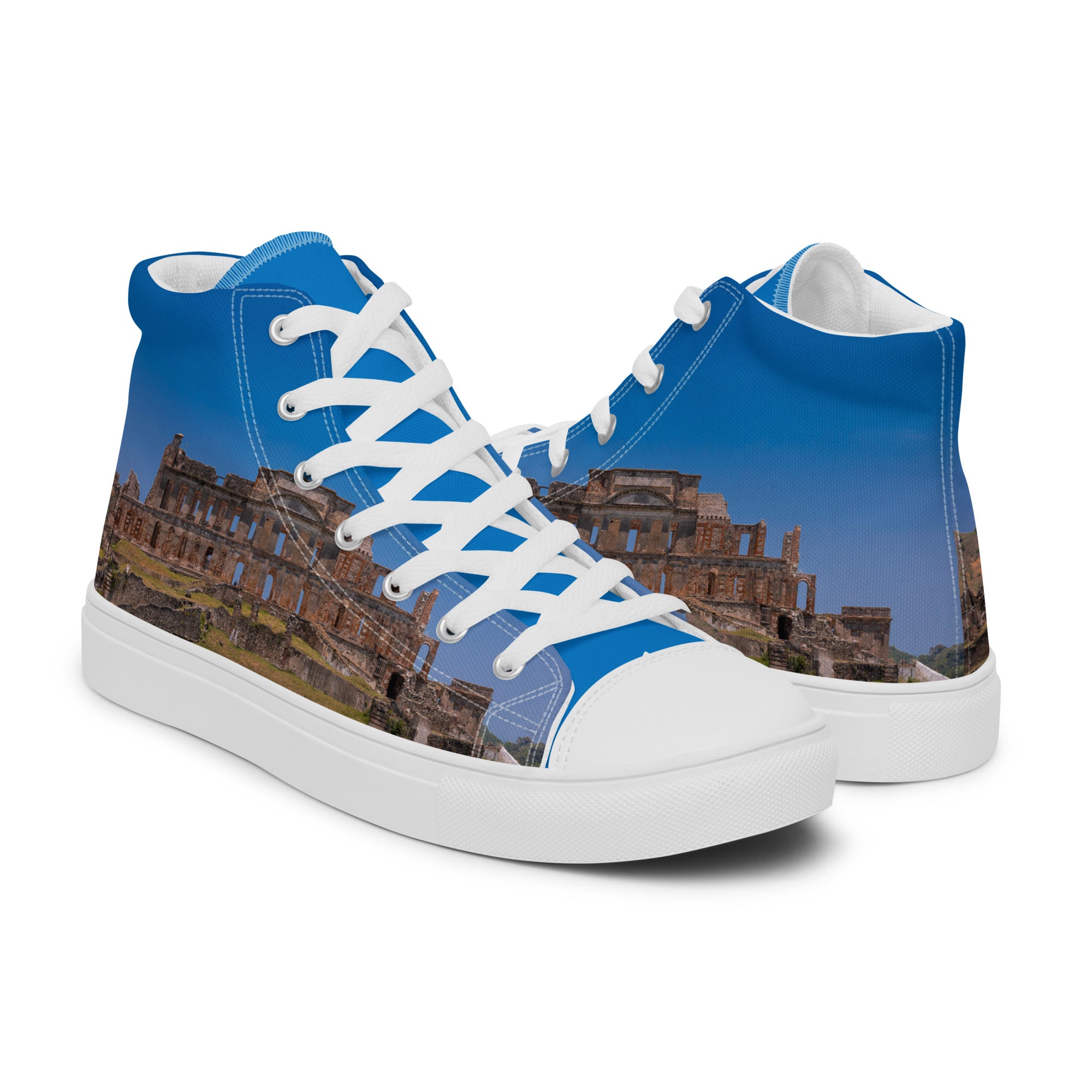 Men’s high top canvas shoes ( Pye Poudre Collection )
