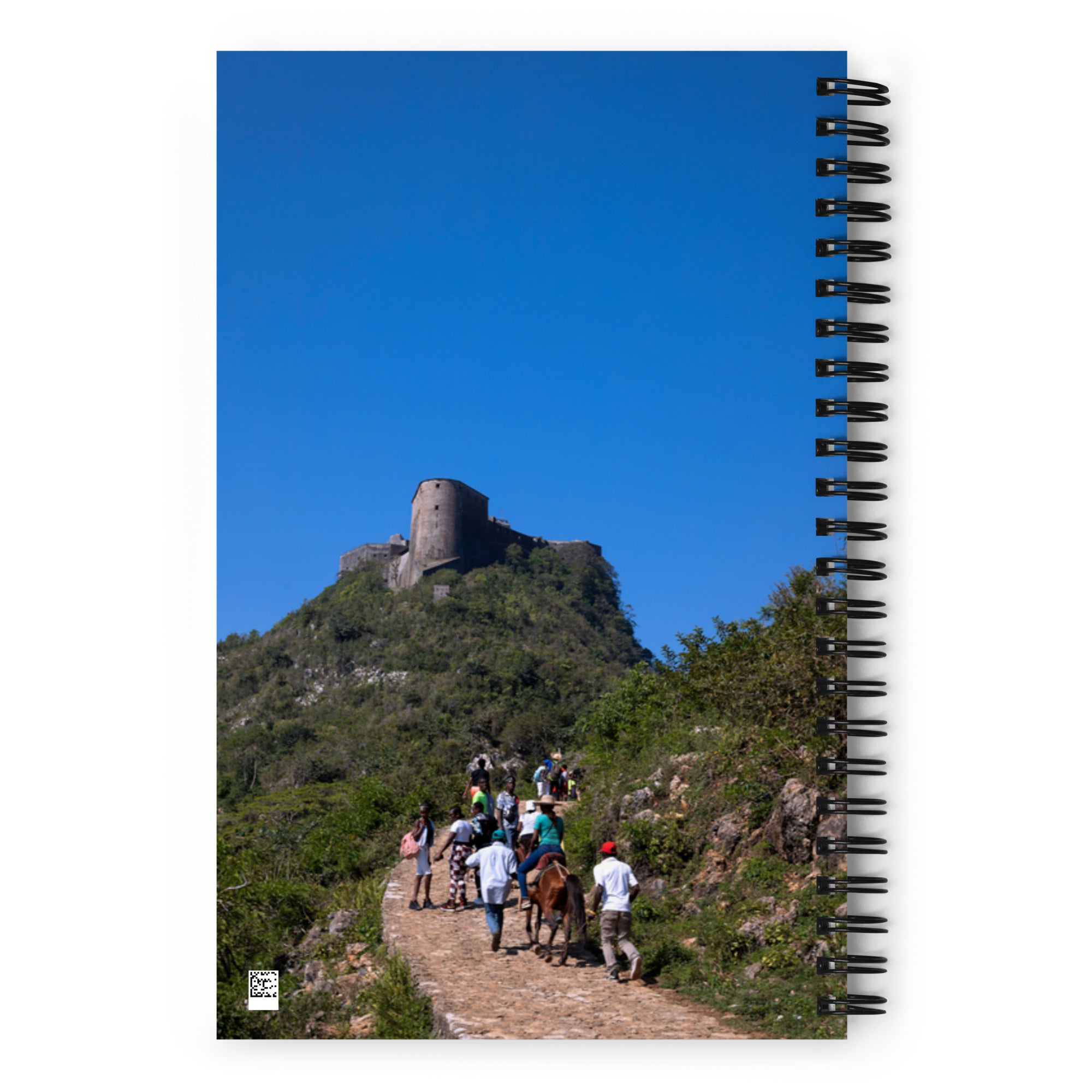 Spiral Notebook-Citadelle La Ferrière-Haïti-Notebook-Theo gallery Expo-Theo Photography