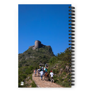Spiral Notebook-Citadelle La Ferrière-Haïti-Notebook-Theo gallery Expo-Theo Photography