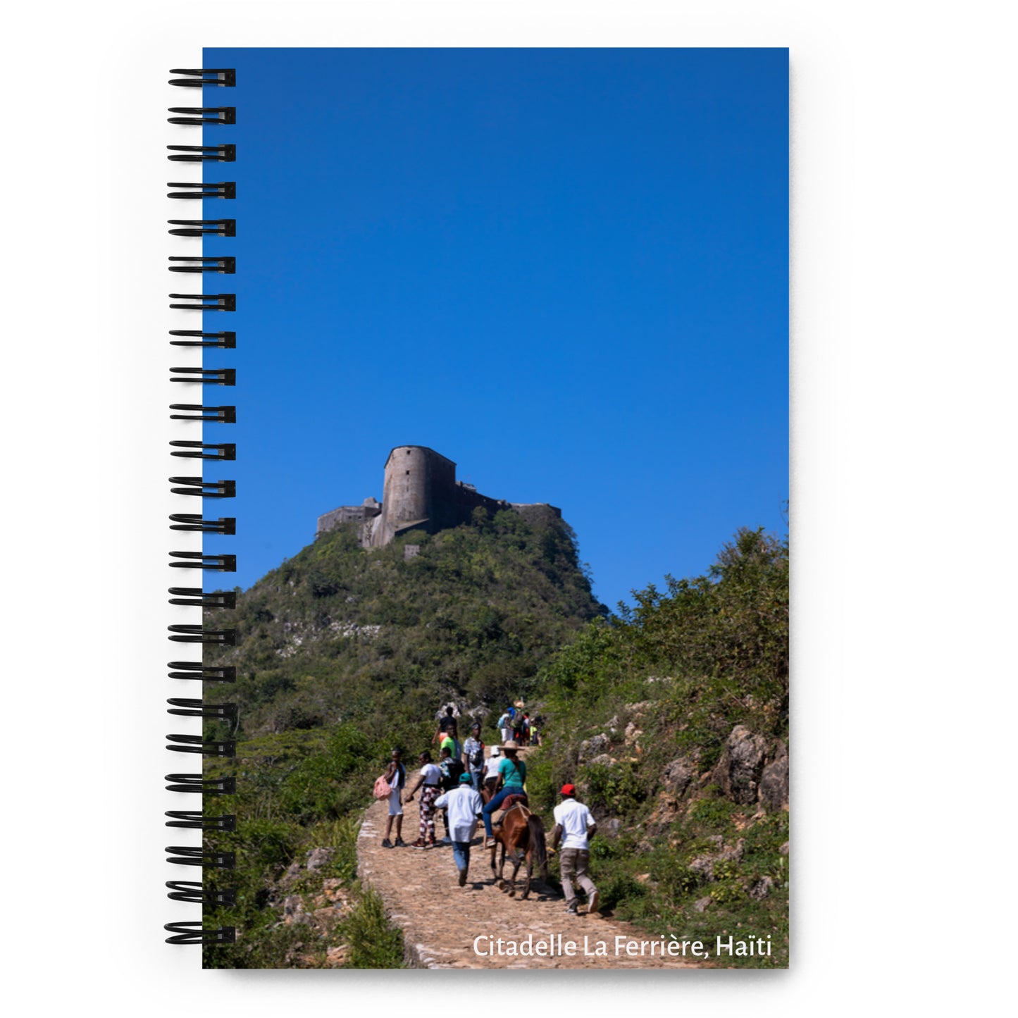 Spiral Notebook-Citadelle La Ferrière-Haïti-Notebook-Theo gallery Expo-Theo Photography
