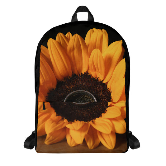 laptop-théo pohotography-théo gallery expo-sunflower-backpack  bag
