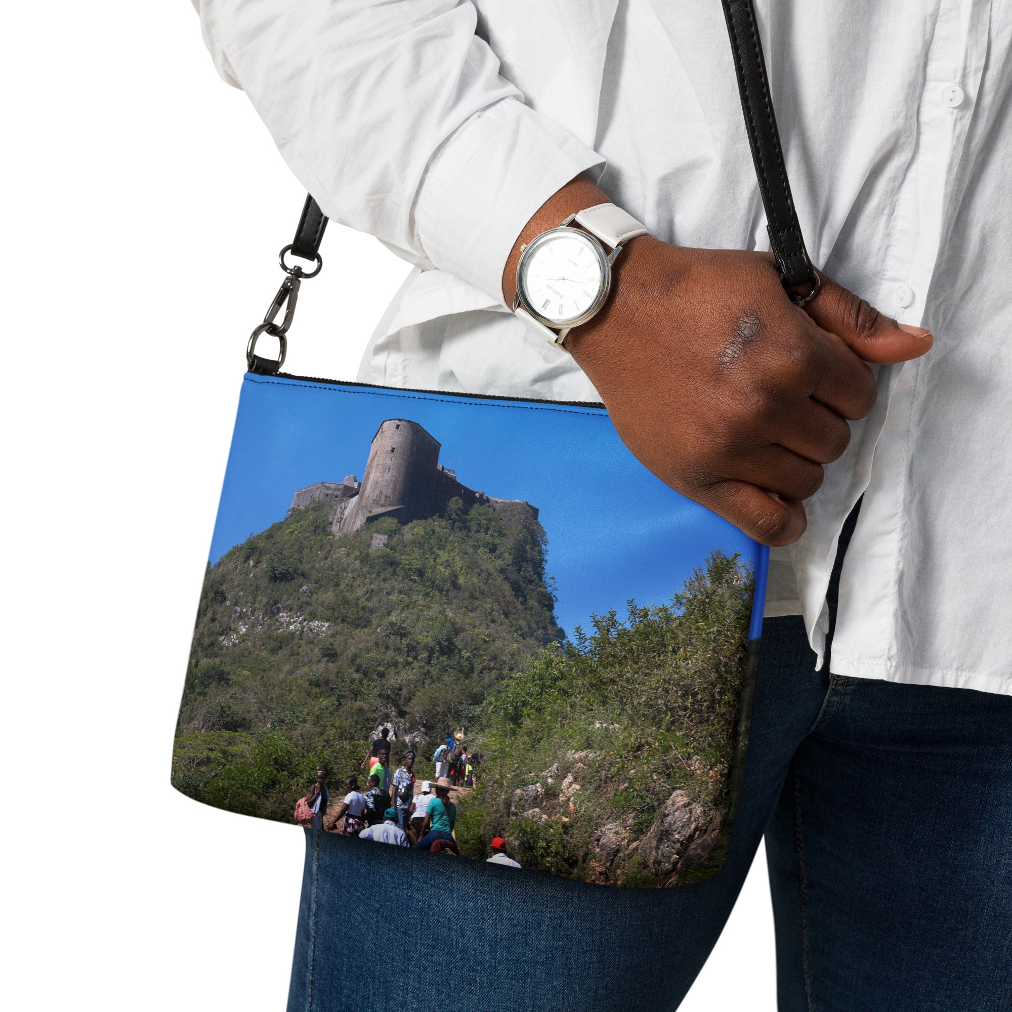crossbody-crossbodybag-Citadelle La Ferrière-historical monument-théo gallery expo-théo photography  haiti