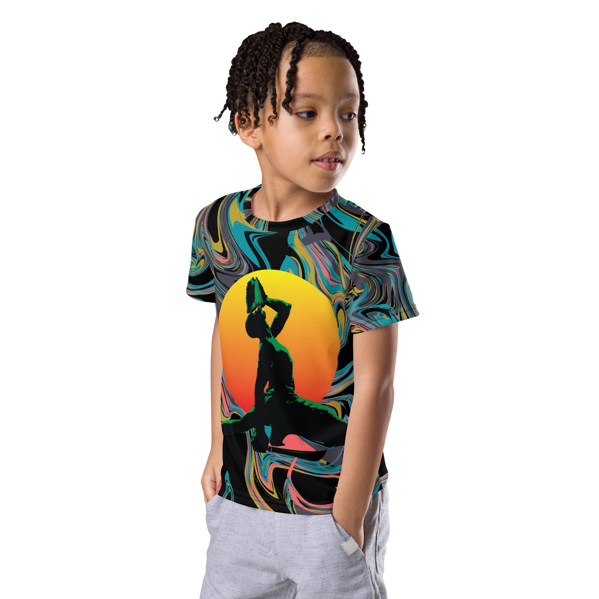 Kids crew neck t-shirt ( Nèg Mawon )