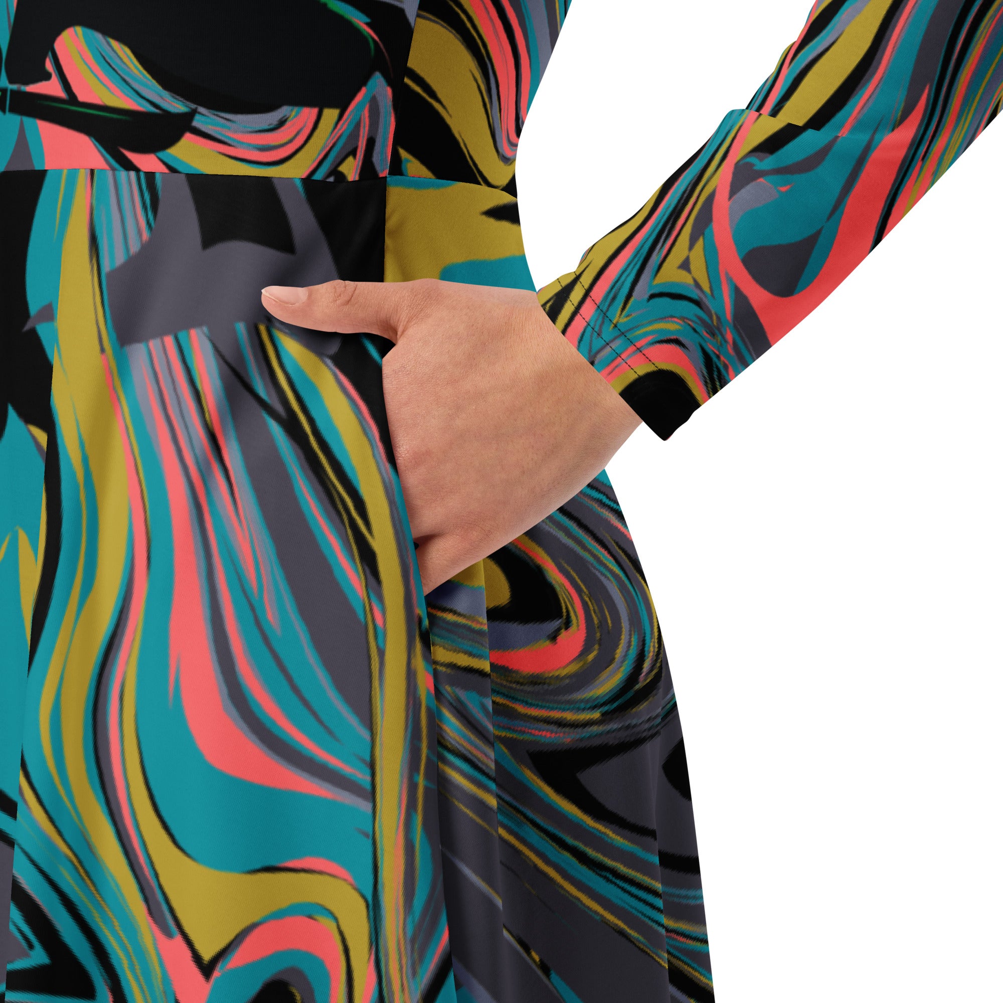 Long sleeve dress ( Nèg Mawon )