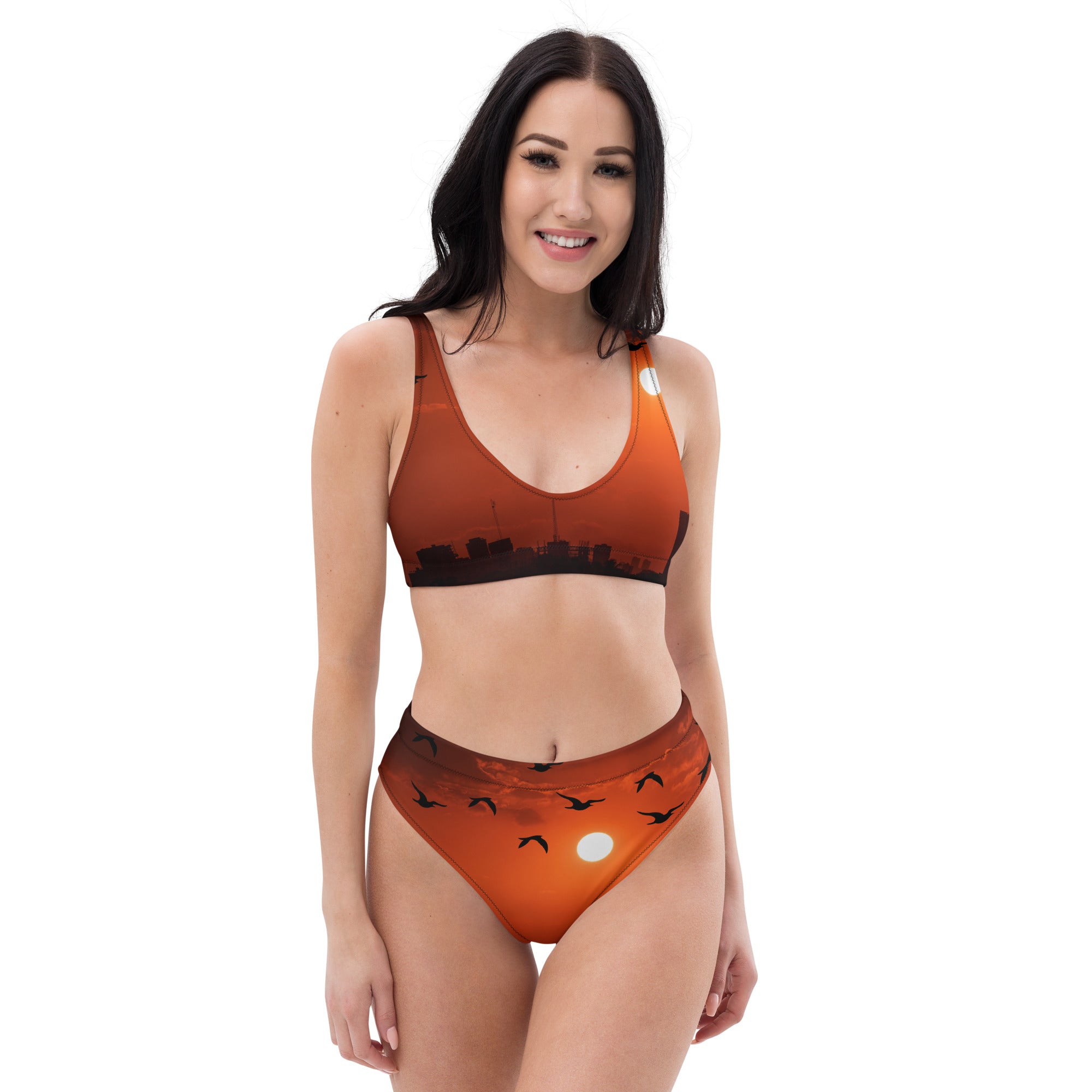 High-waisted bikini ( The Sunset Collection )