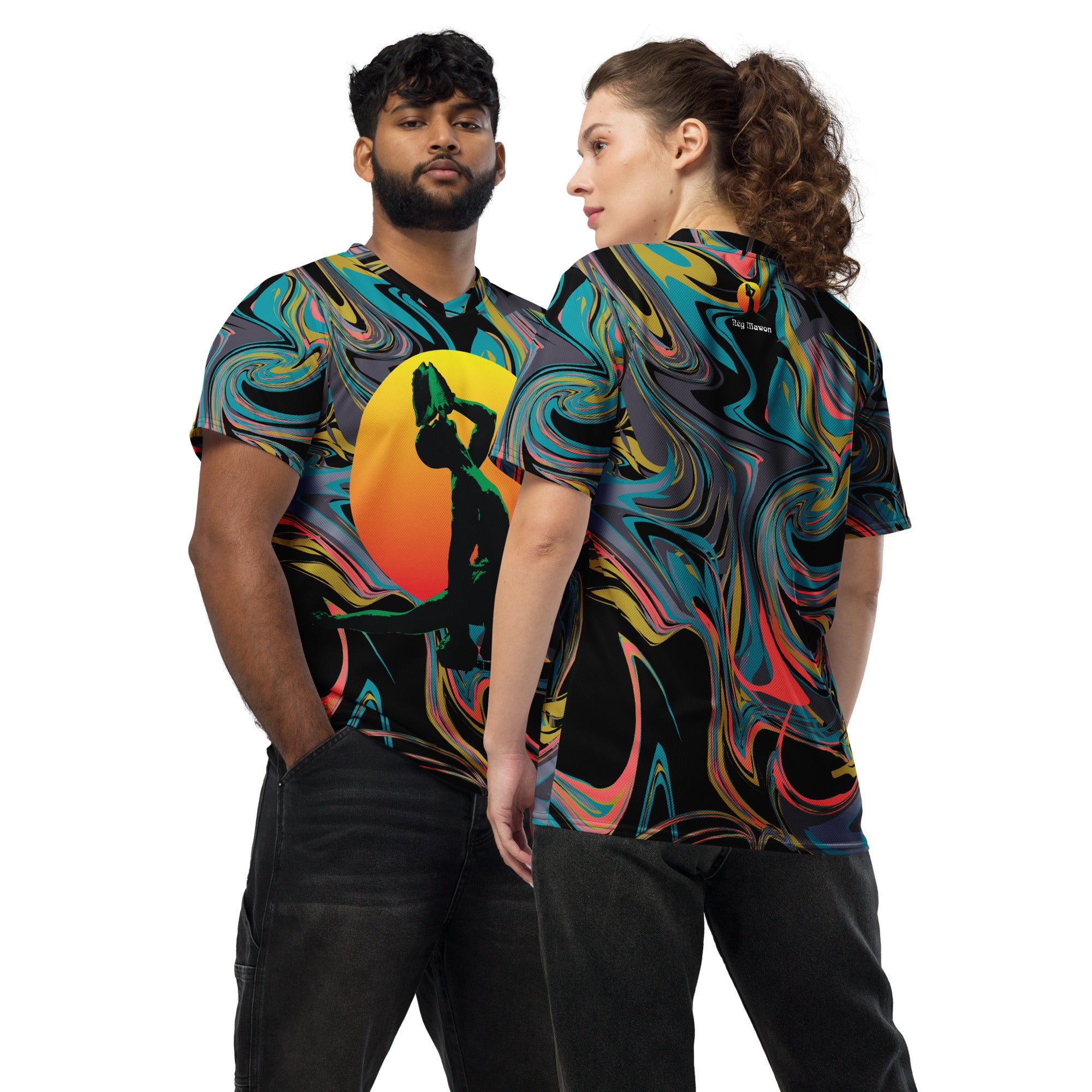 Unisex jersey T-shirt ( Nèg Mawon )