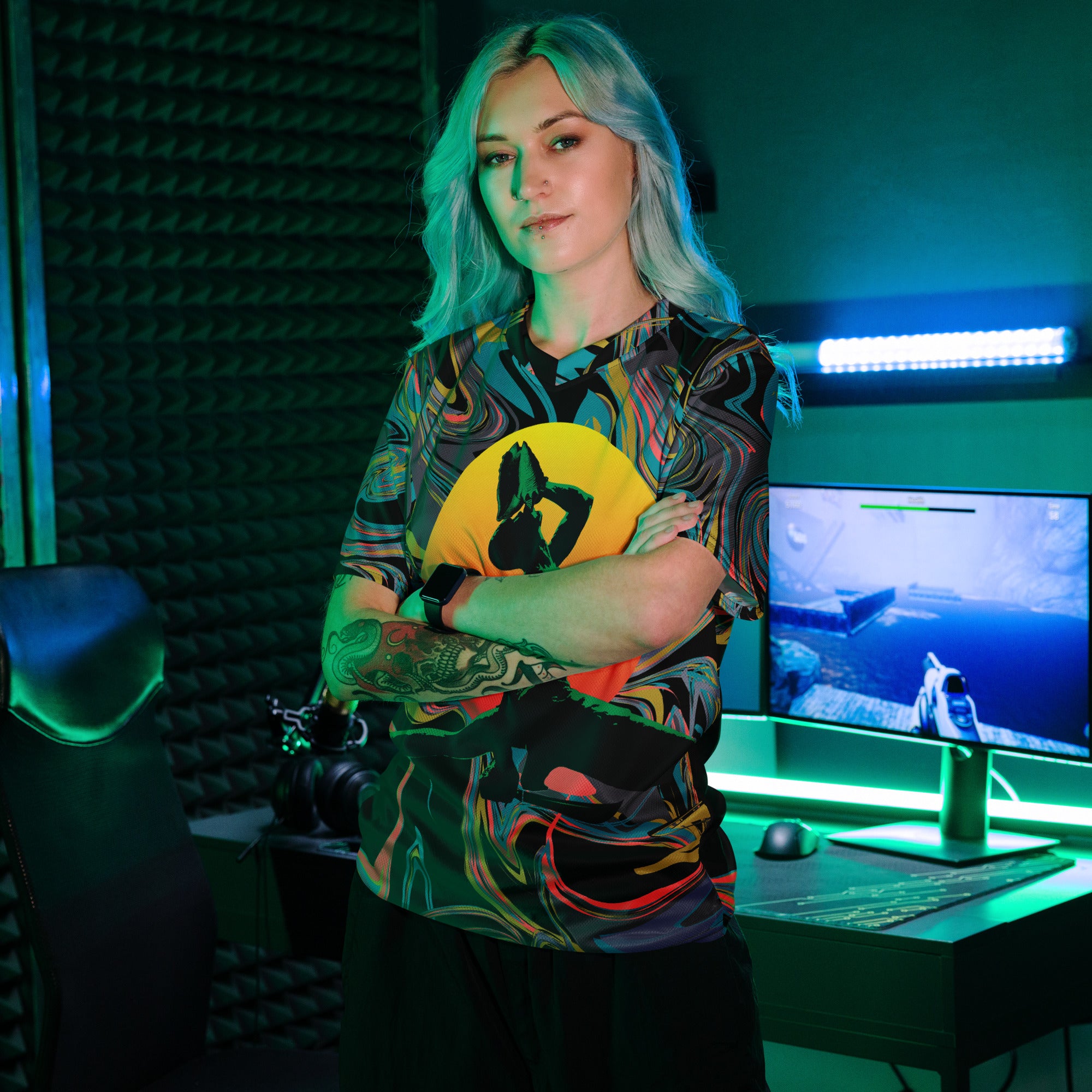 Unisex jersey T-shirt ( Nèg Mawon )