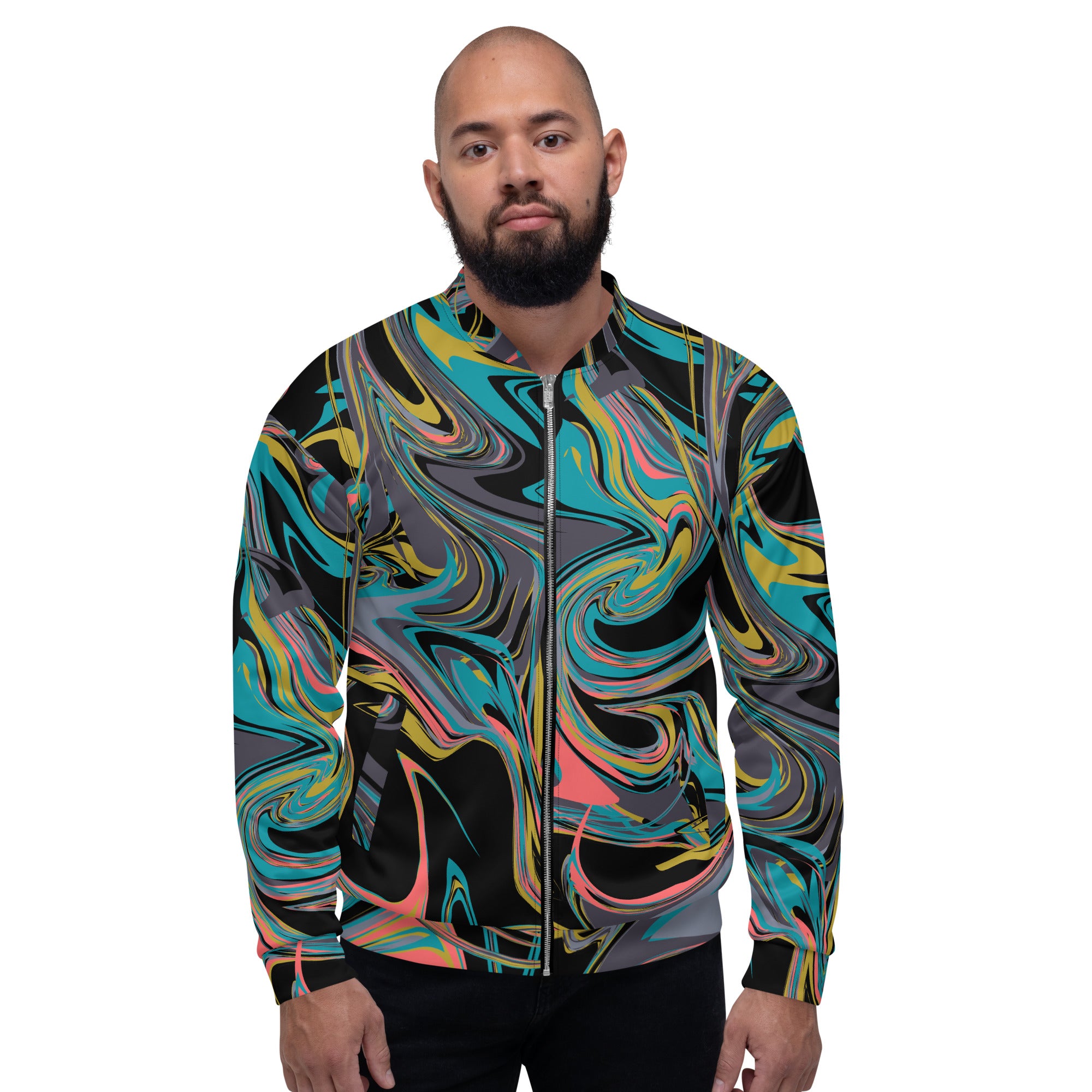 Unisex Bomber Jacket  ( Nèg Mawon )