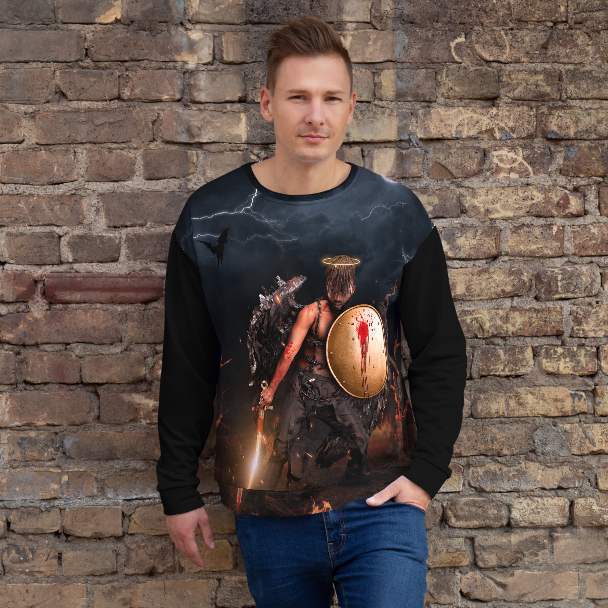 Unisex Sweatshirt ( The Archangel Collection )