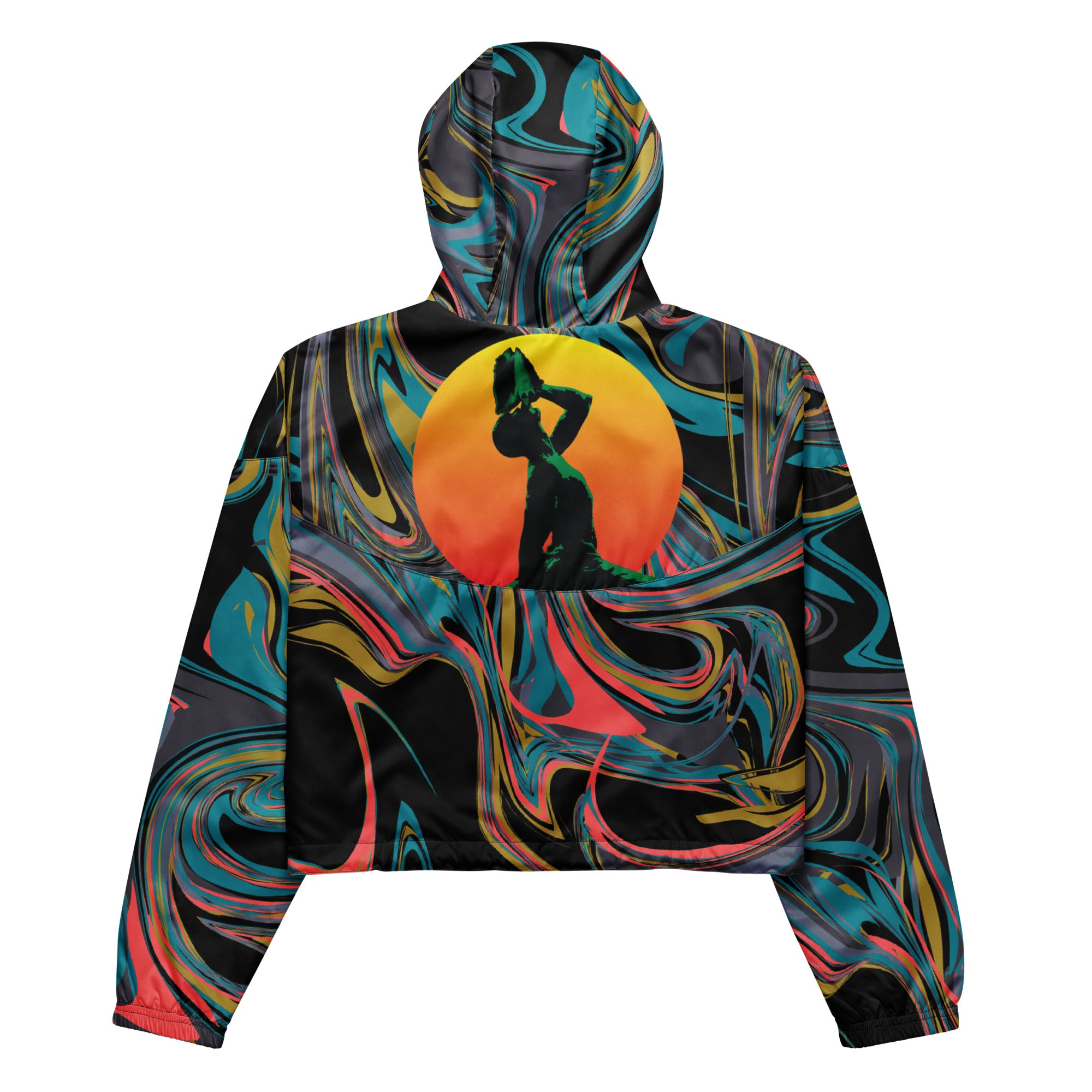 Women’s cropped windbreaker ( Nèg Mawon )