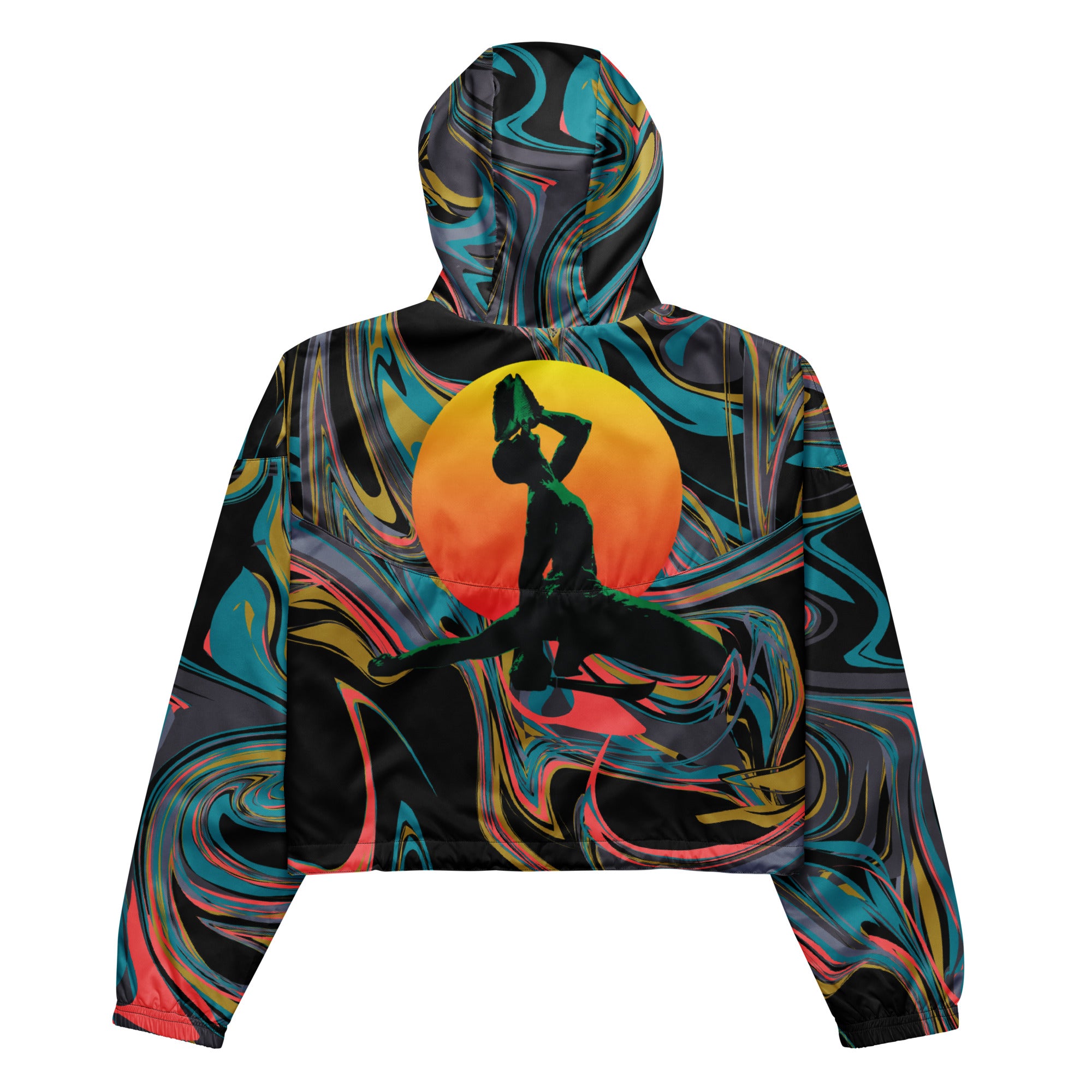 Women’s cropped windbreaker ( Nèg Mawon )