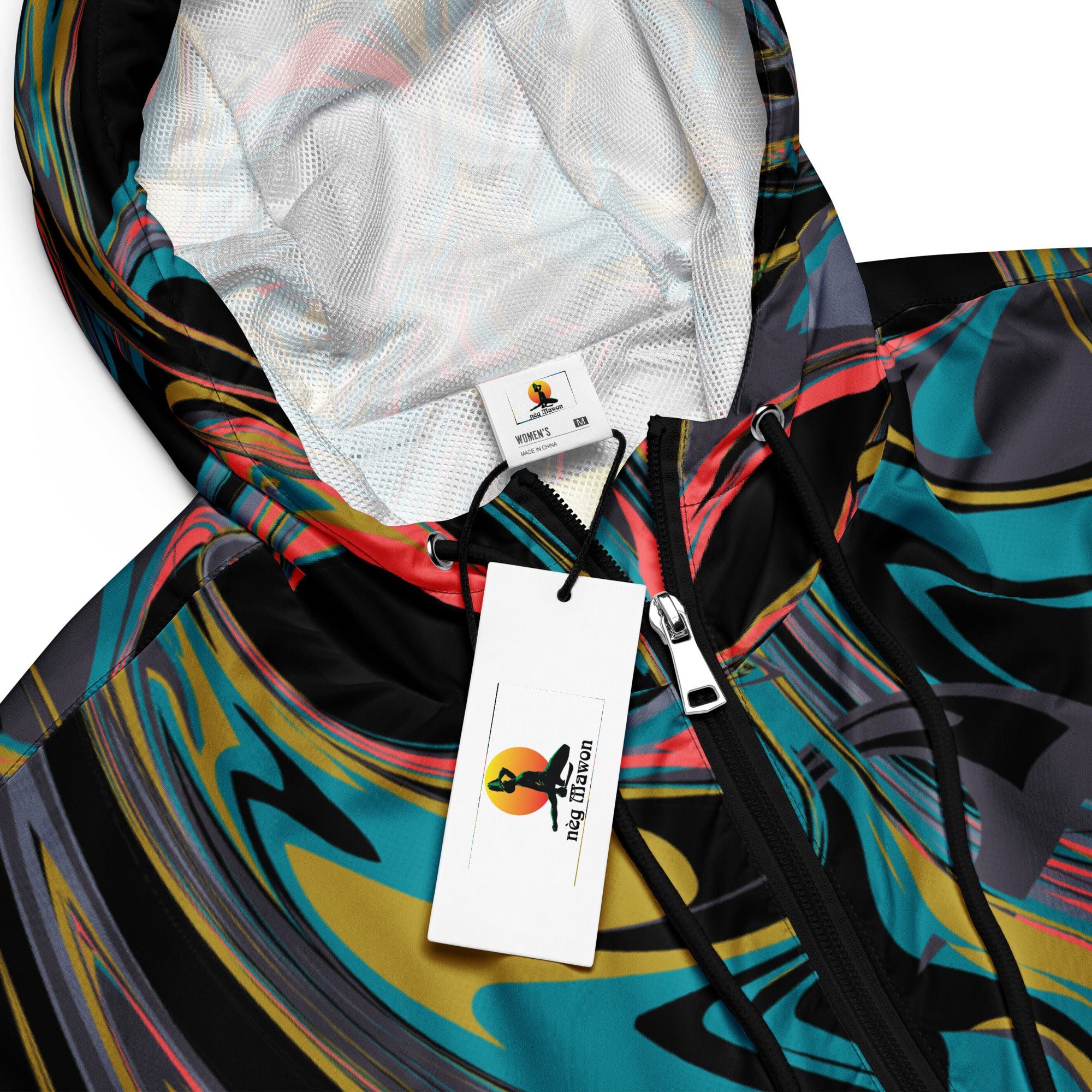 Women’s cropped windbreaker ( Nèg Mawon )