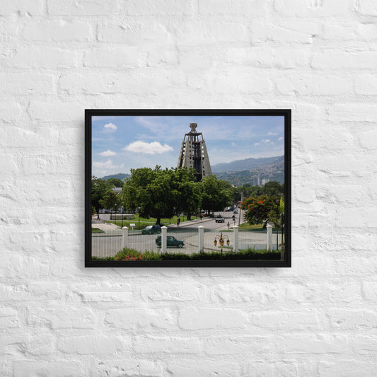 Framed canvas ( Champ de mars, Haïti )