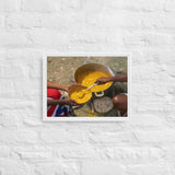 Framed canvas ( Pumpkin soup )