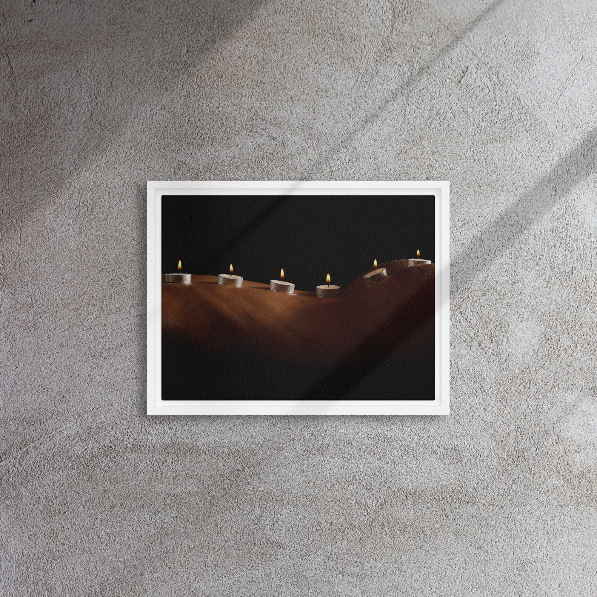 Framed canvas ( Fine art nude photography )