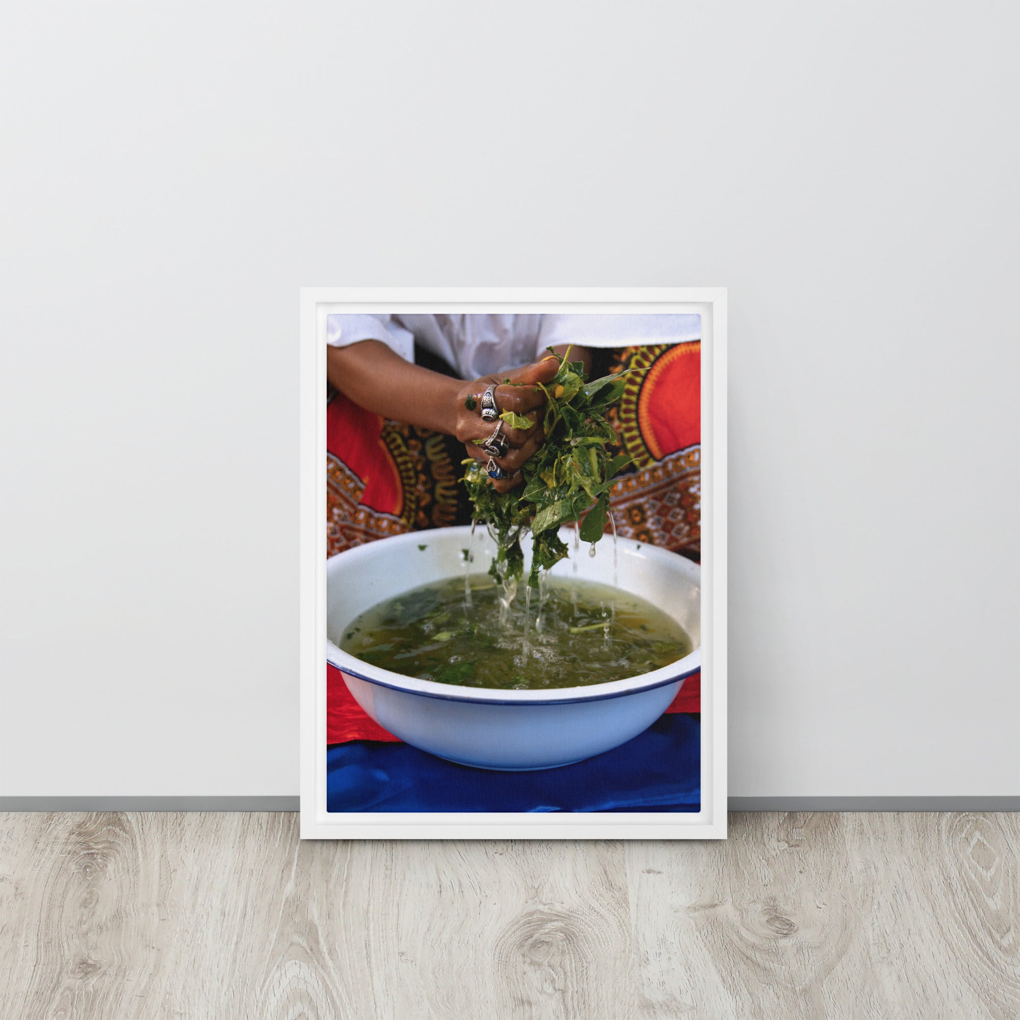 Framed canvas ( Makaya )