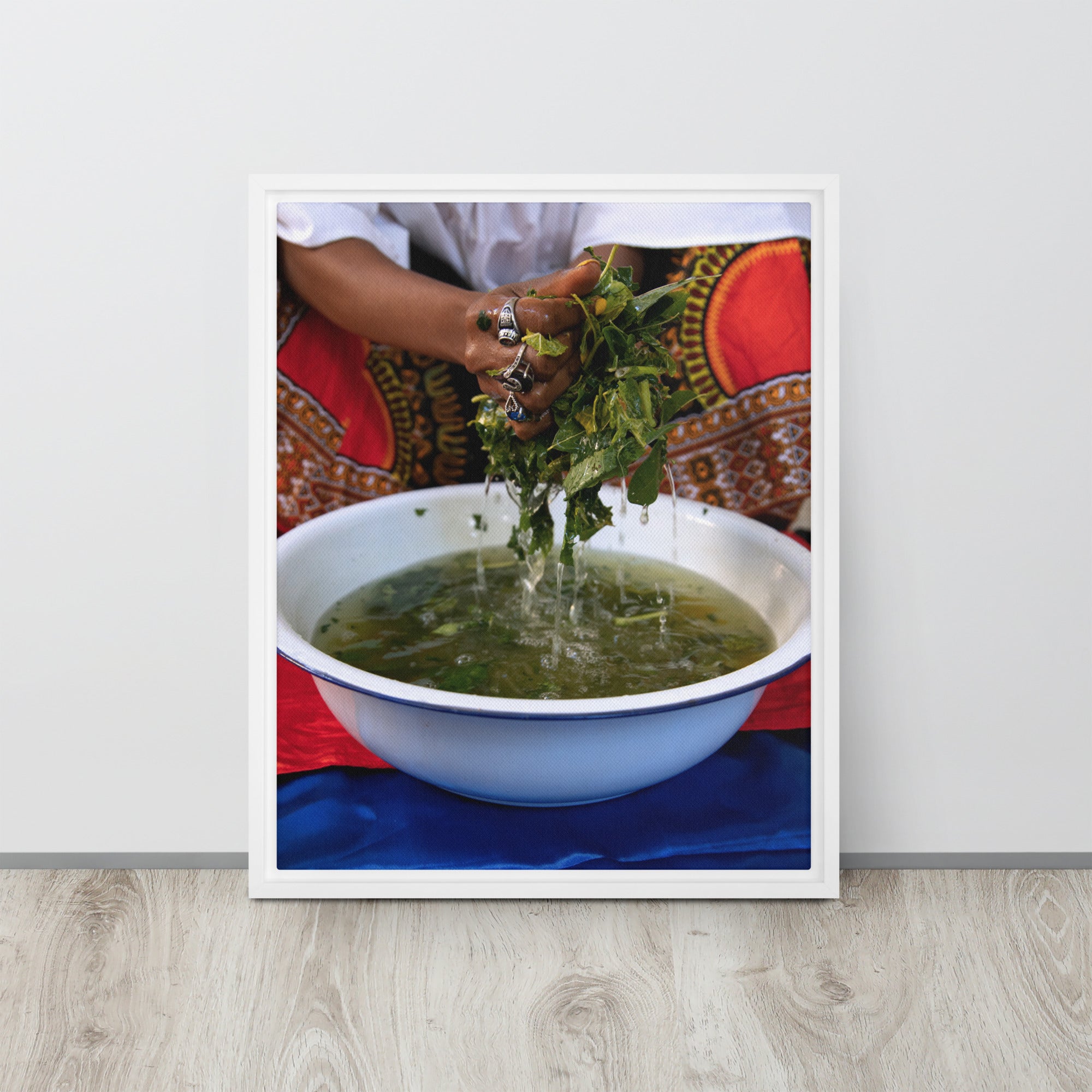 Framed canvas ( Makaya )