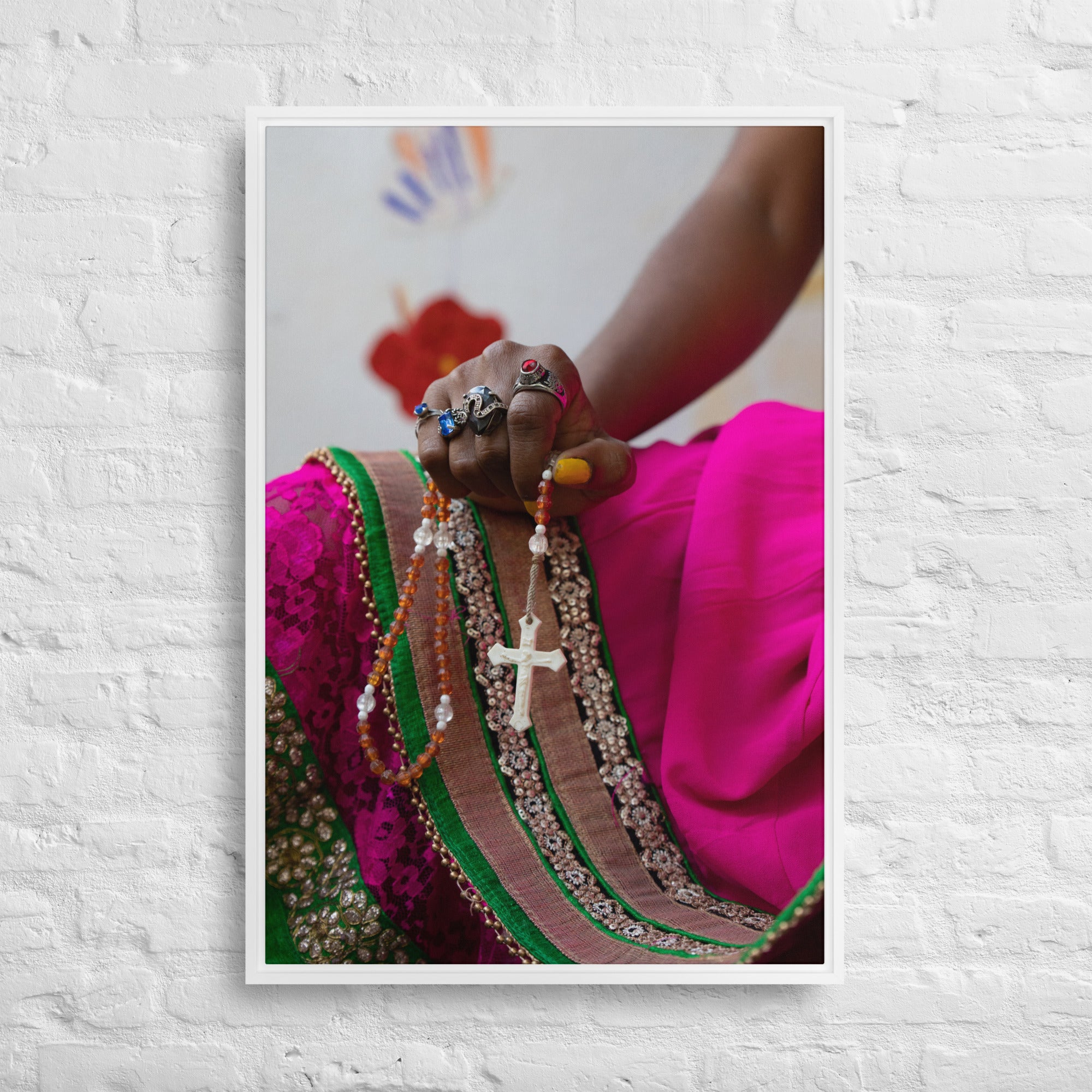 Framed canvas ( Kafou )