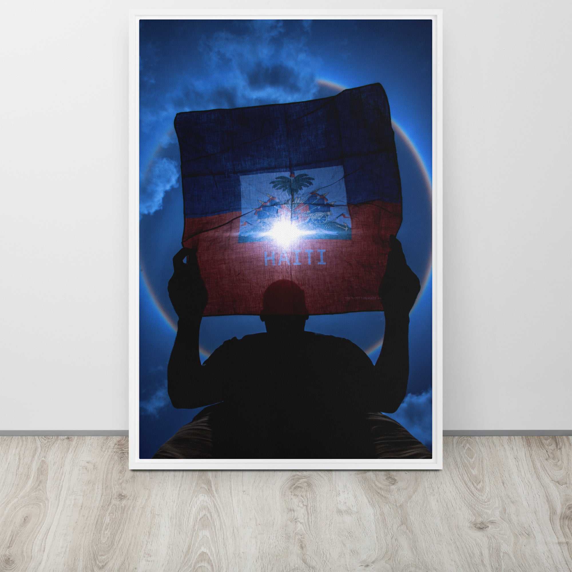 Framed canvas ( Luminous halo )