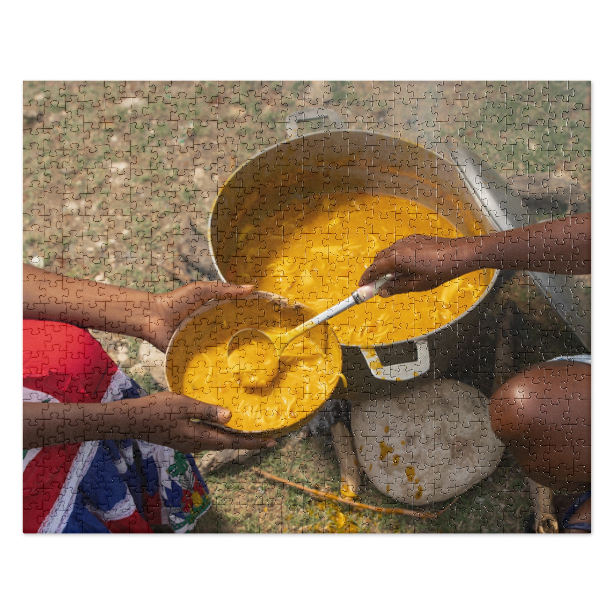 Puzzle Pumpkin soup ( Soup Joumou )