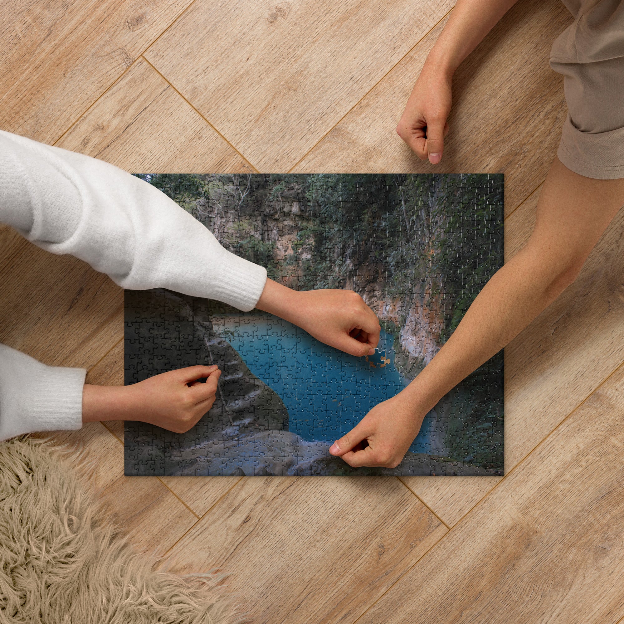 Puzzle ( Bassin Bleu, Haïti )