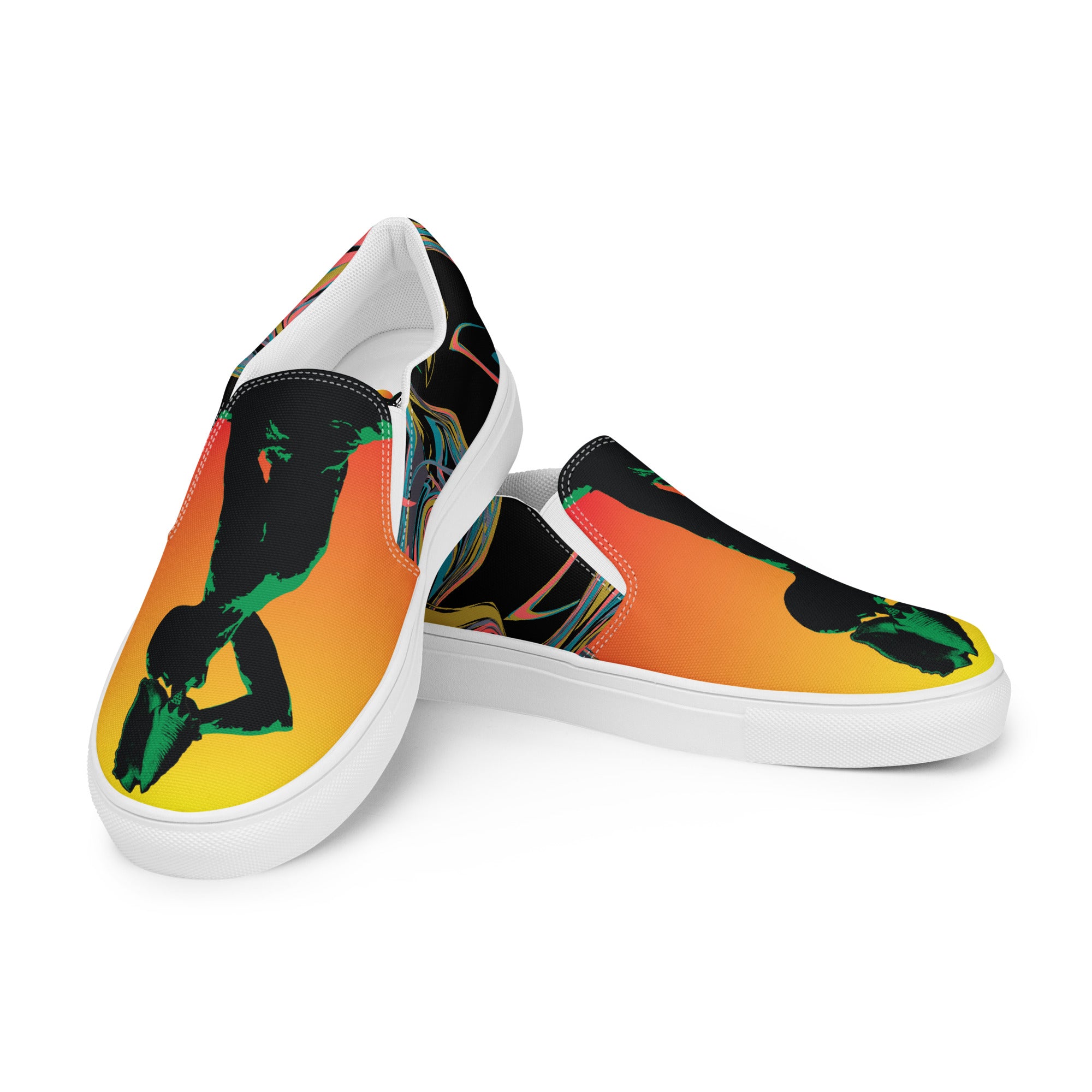 Men’s slip-on canvas shoes ( Nèg Mawon )