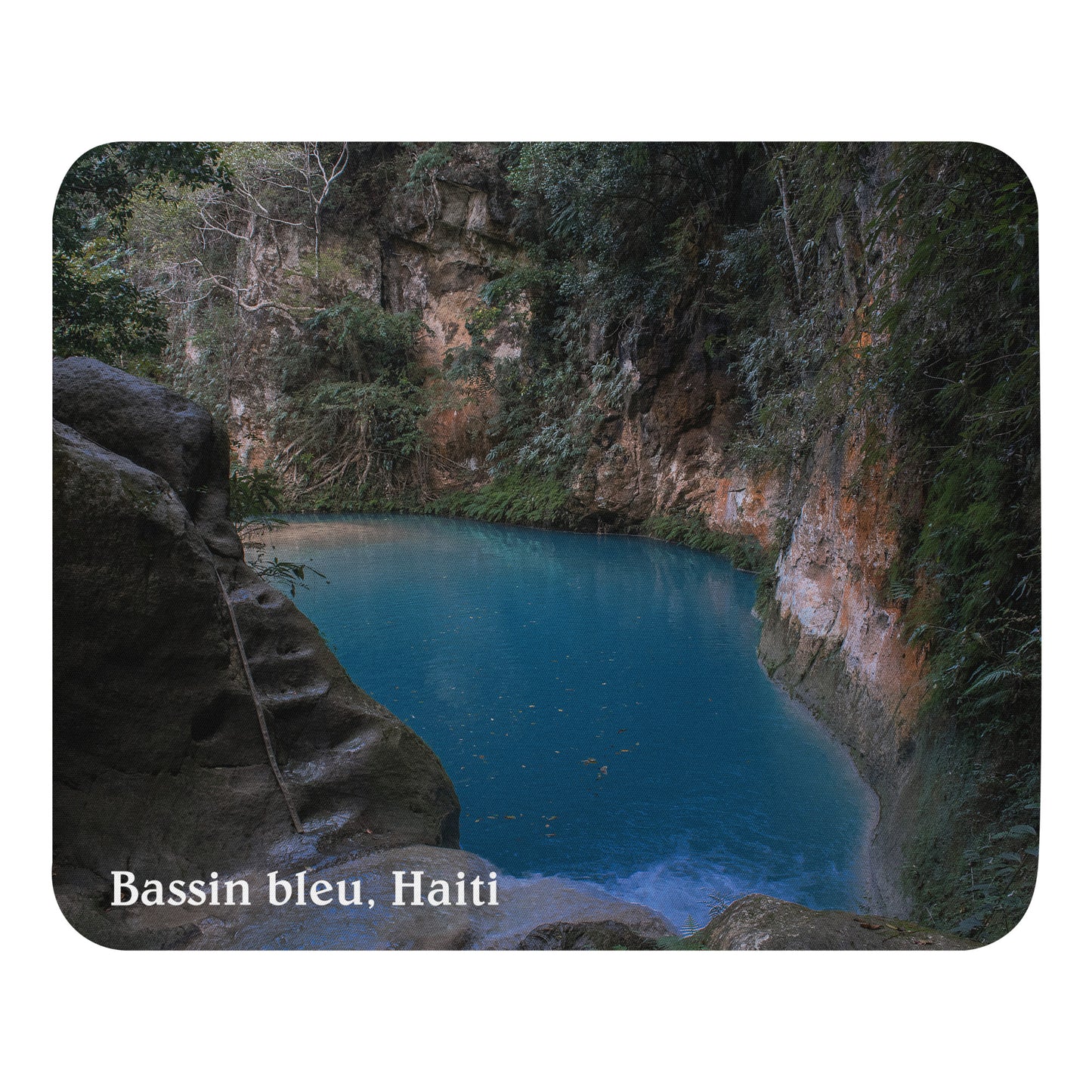 Mouse pad ( Bassin Bleu, Haiti )