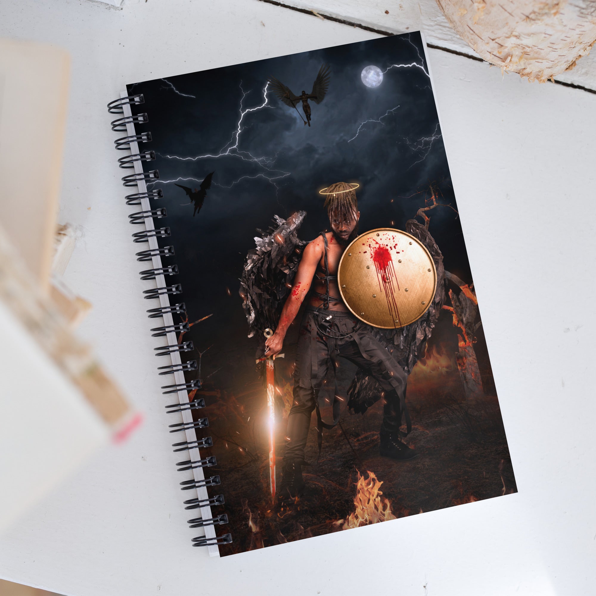 Spiral notebook ( The Archangel )