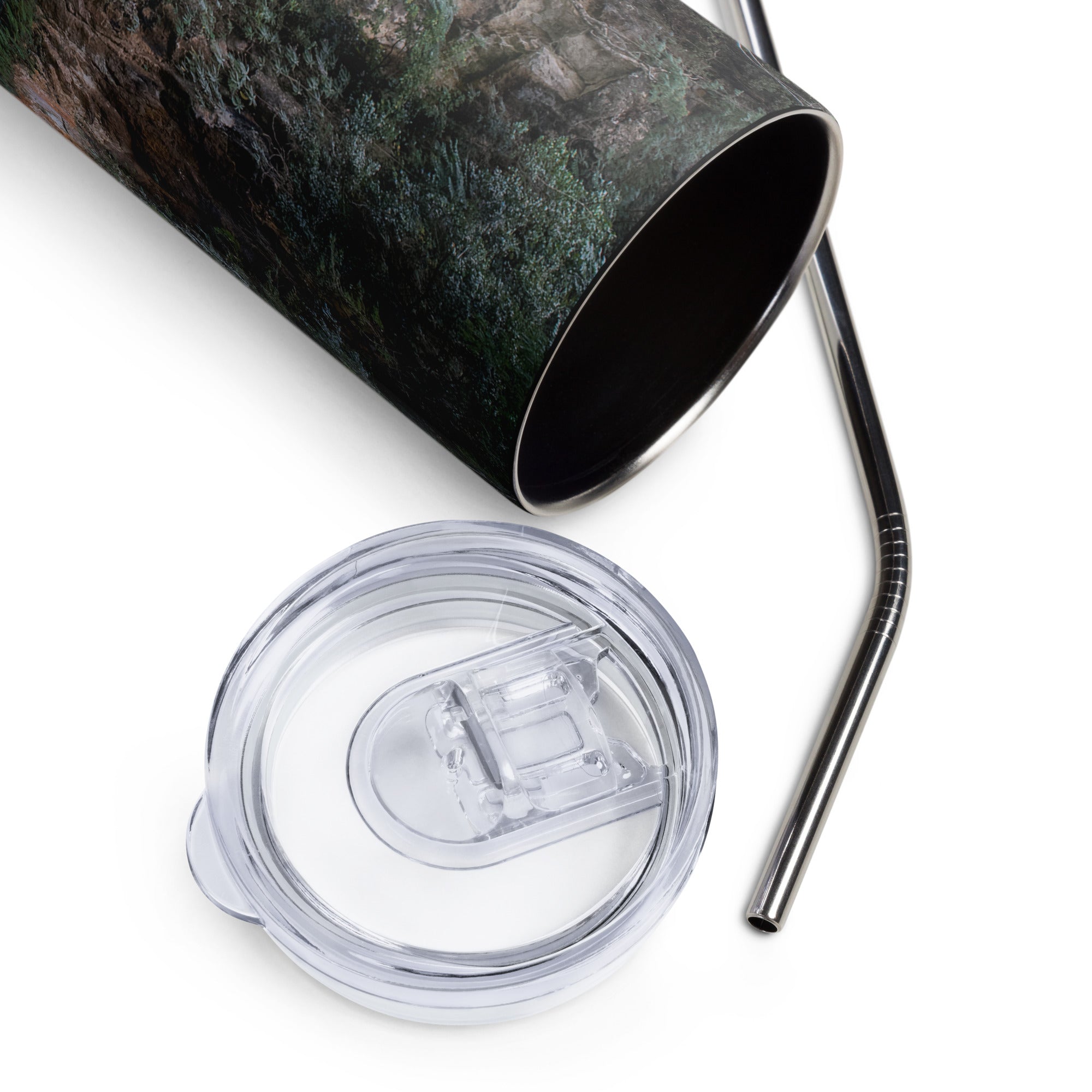 Stainless steel tumbler Bassin bleu, Haïti )