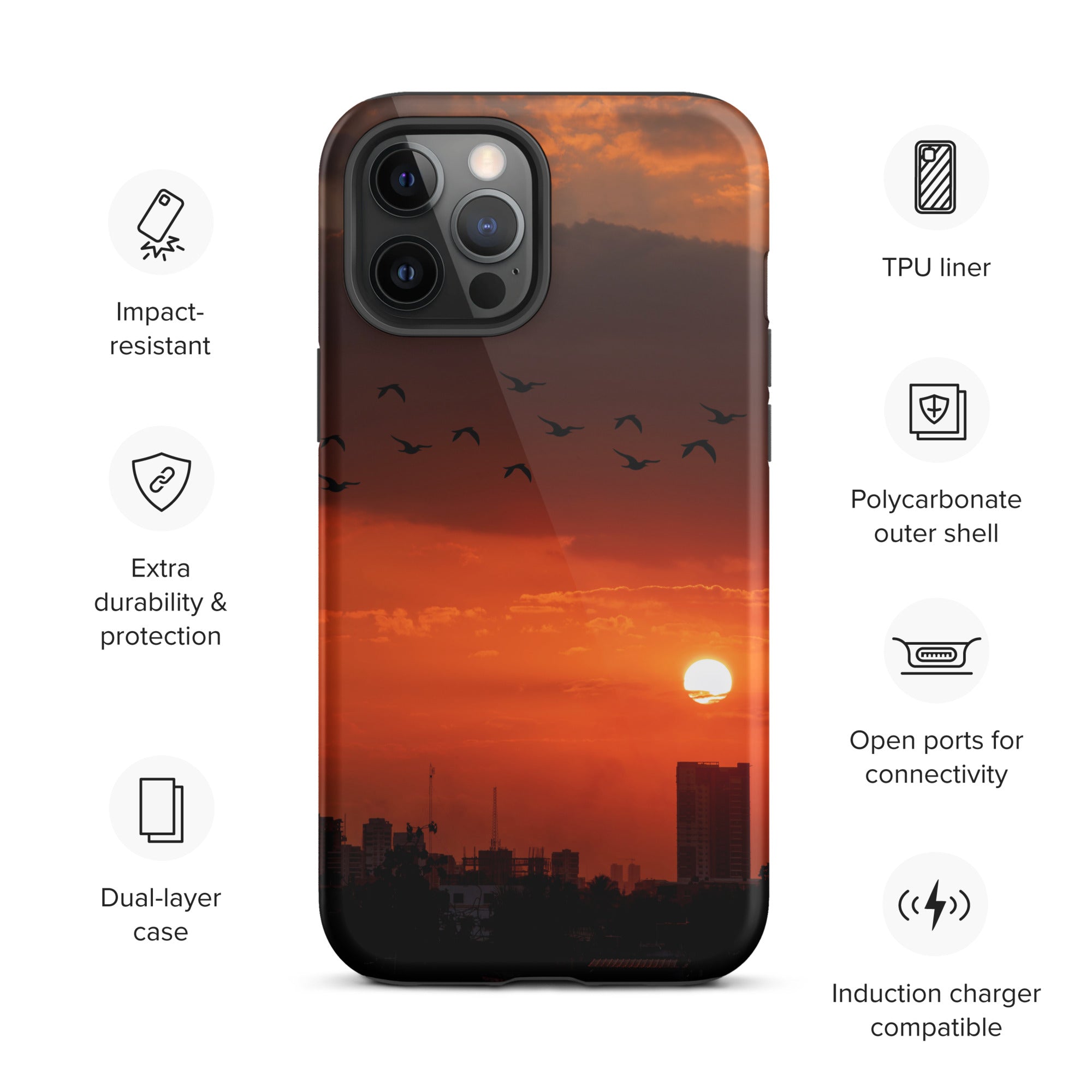 Tough Case for iPhone® ( 12 Mini, 12, 12 Pro, 12 Pro Max )