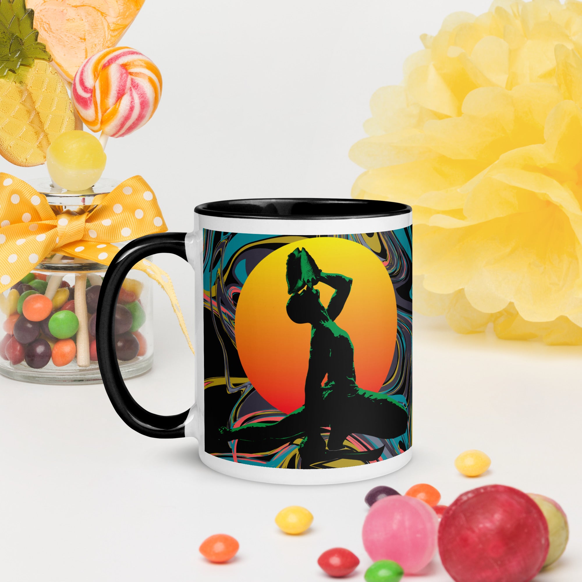 Mug with Color Inside ( Nèg Mawon )