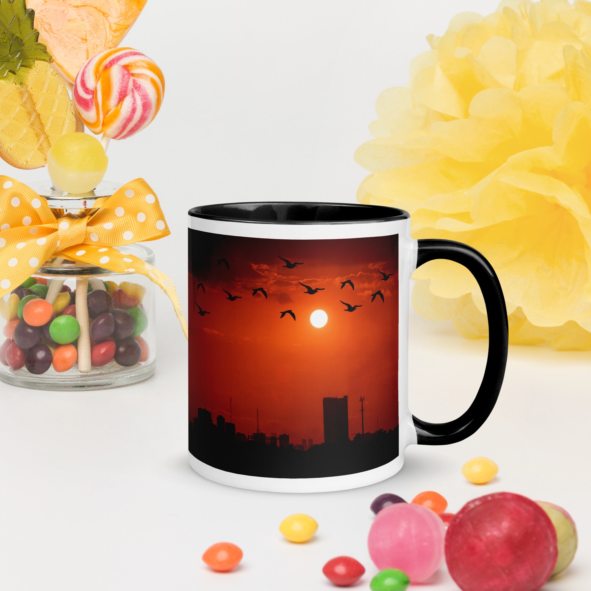 Mug with Color Inside ( Sunset )