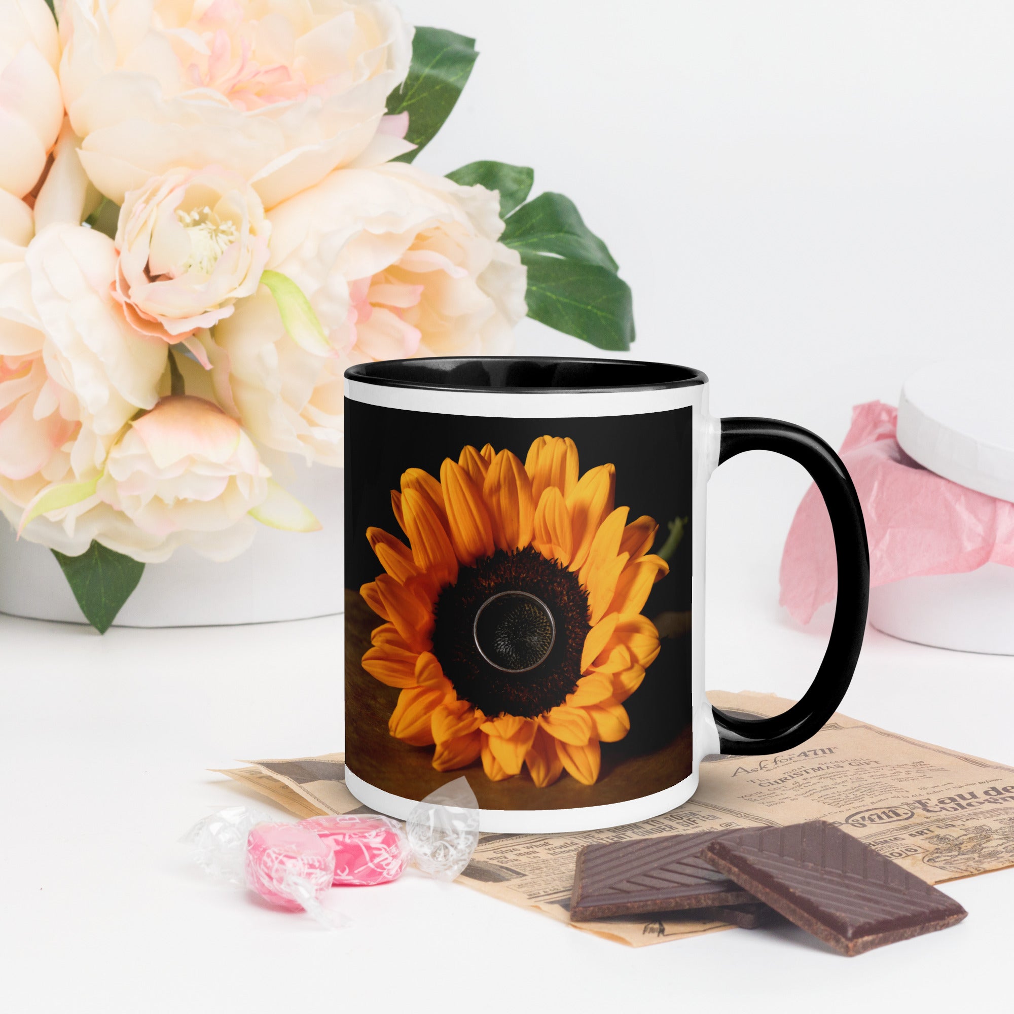 Mug with Color Inside ( The Sunflower Collection )