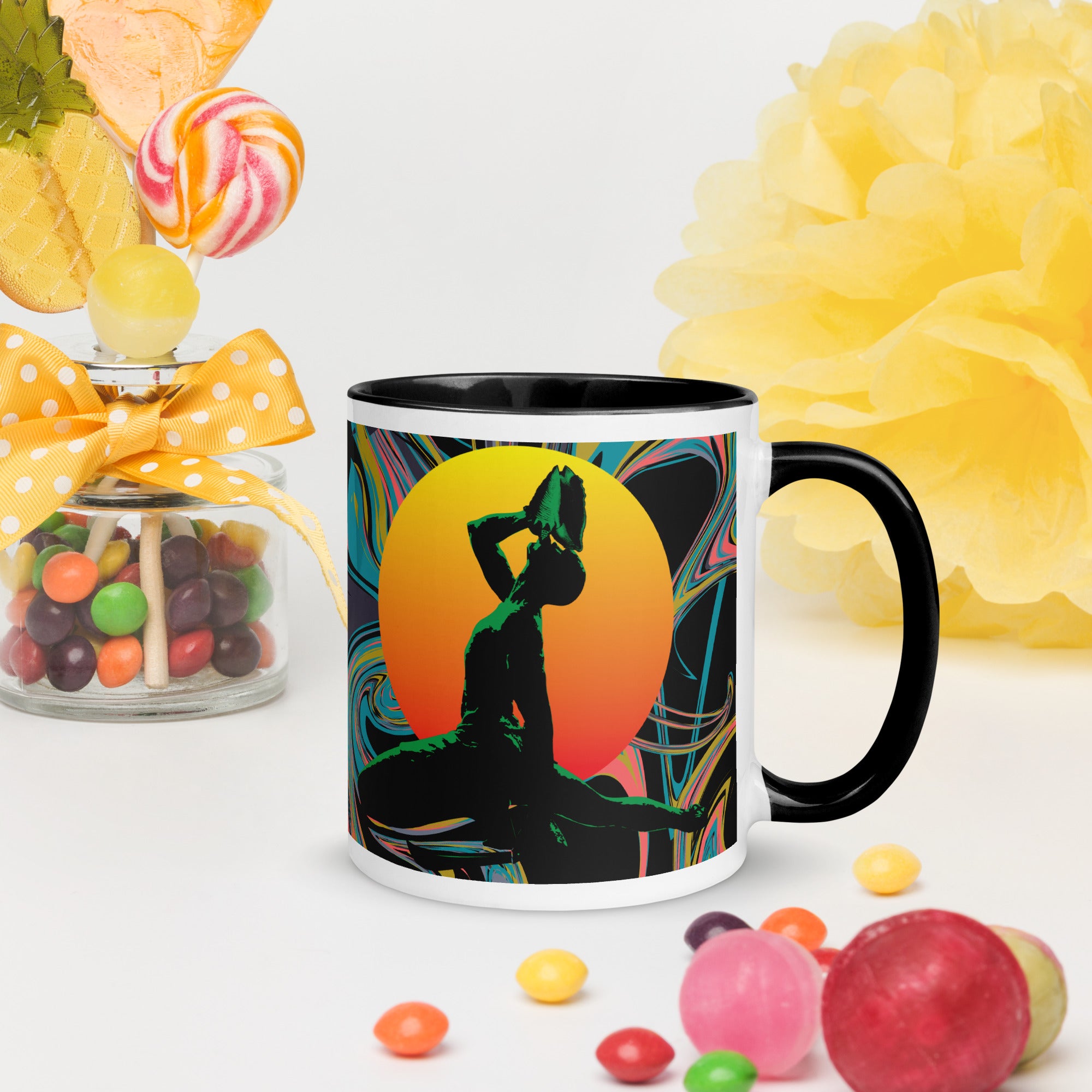 Mug with Color Inside ( Nèg Mawon )