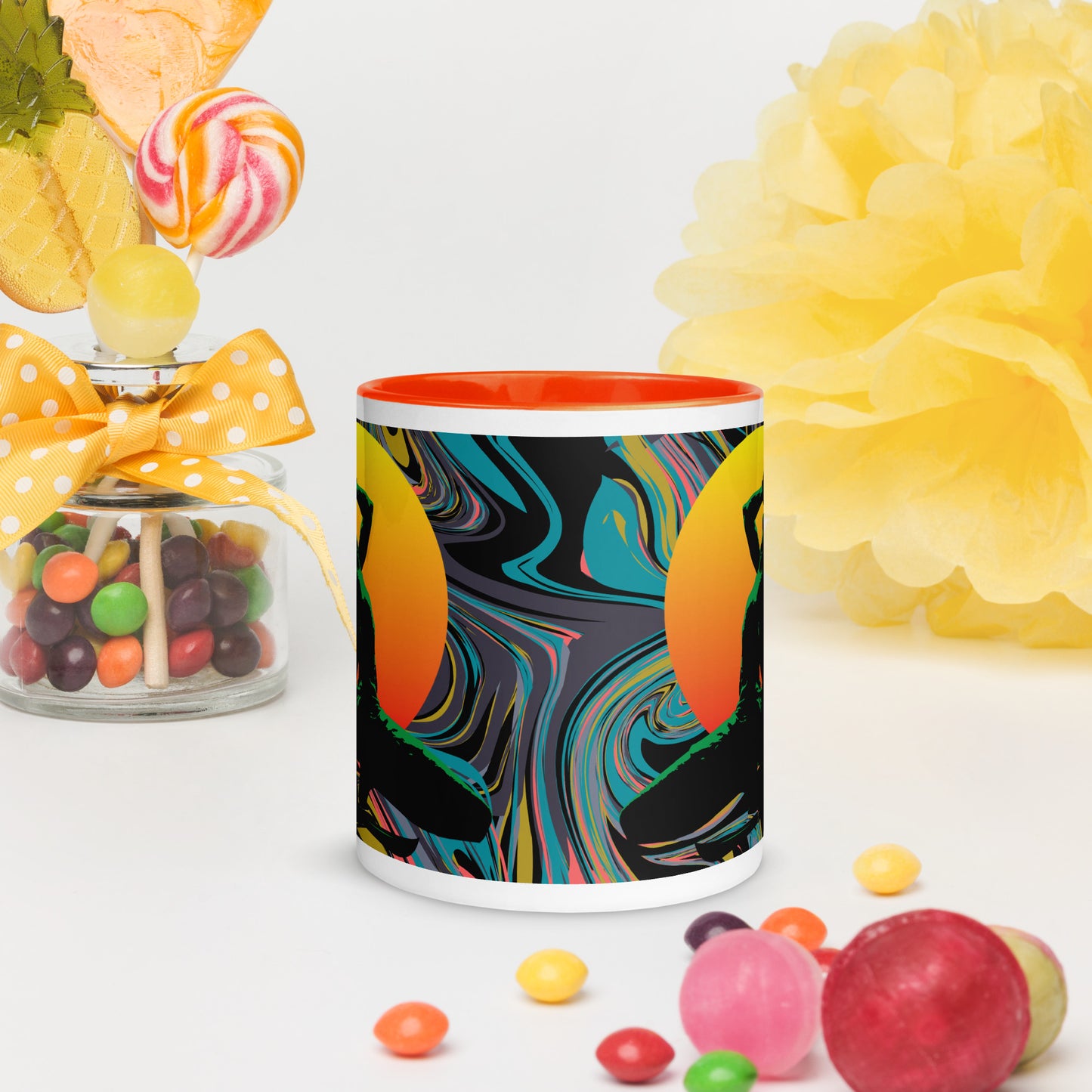 Mug with Color Inside ( Nèg Mawon )