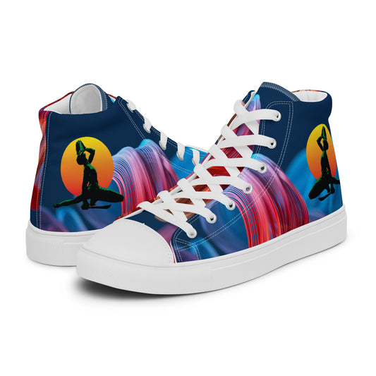 Women’s high top canvas shoes ( Nèg Mawon )