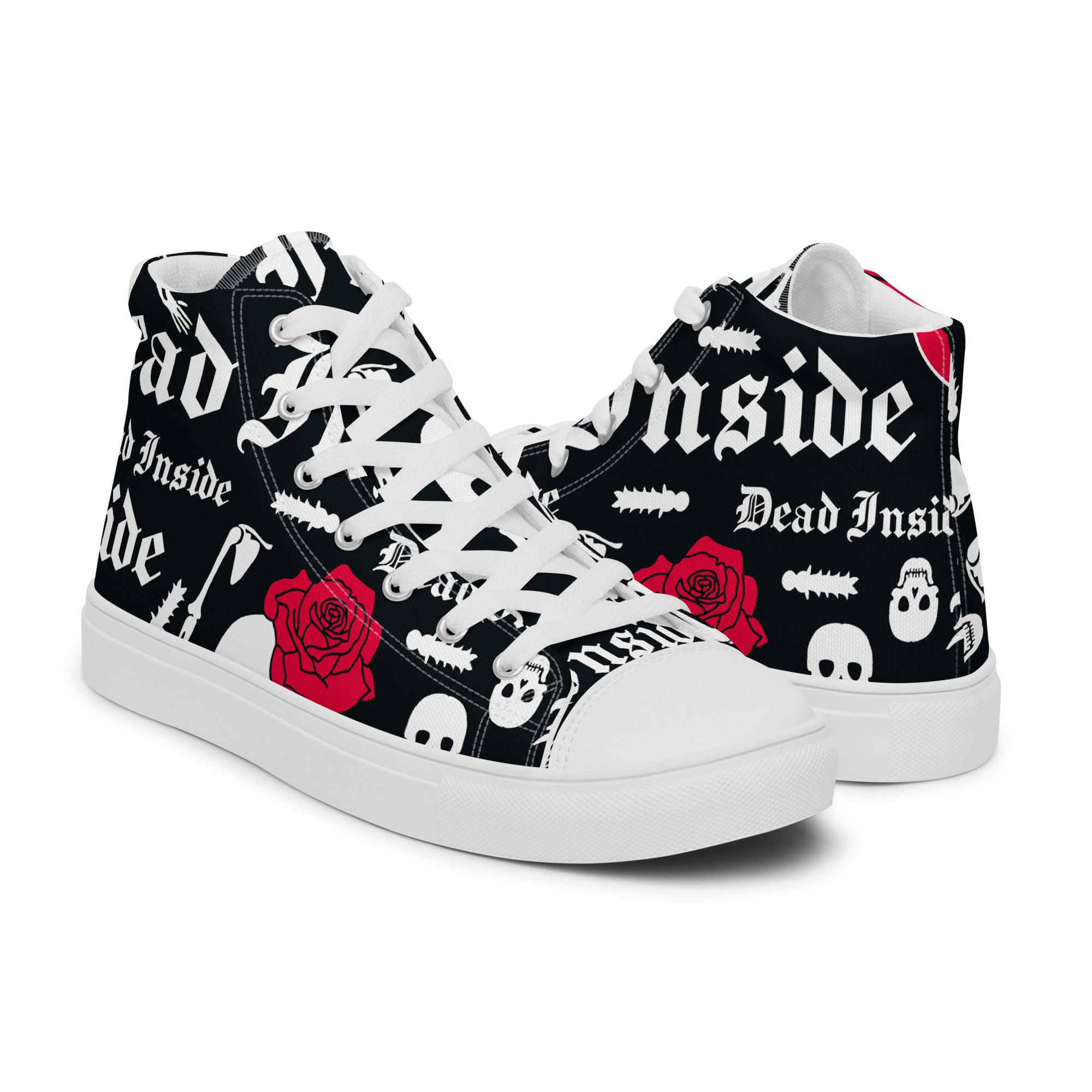 Women’s high top canvas shoes ( Nèg Mawon )