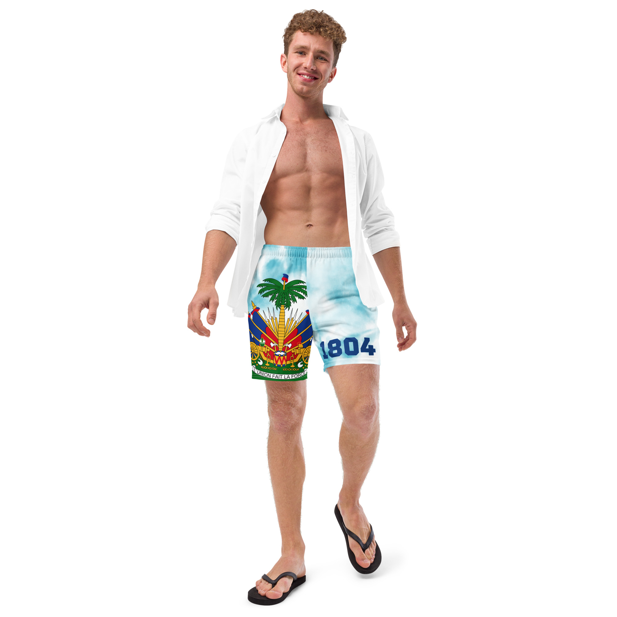 Swim Trunks Haitian Emblem - Image 5