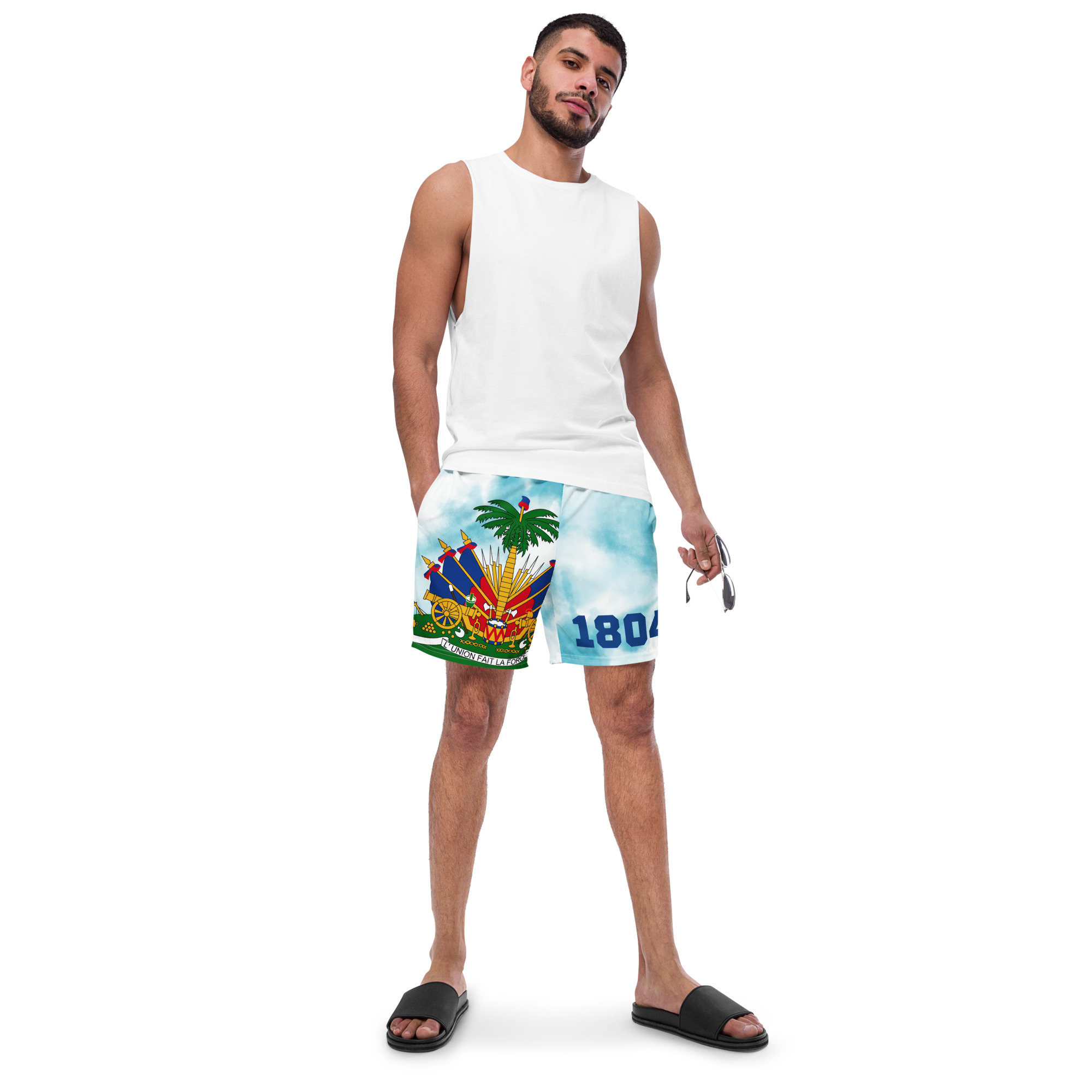 Swim Trunks Haitian Emblem - Image 9