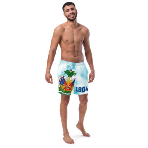 Swim Trunks Haitian Emblem