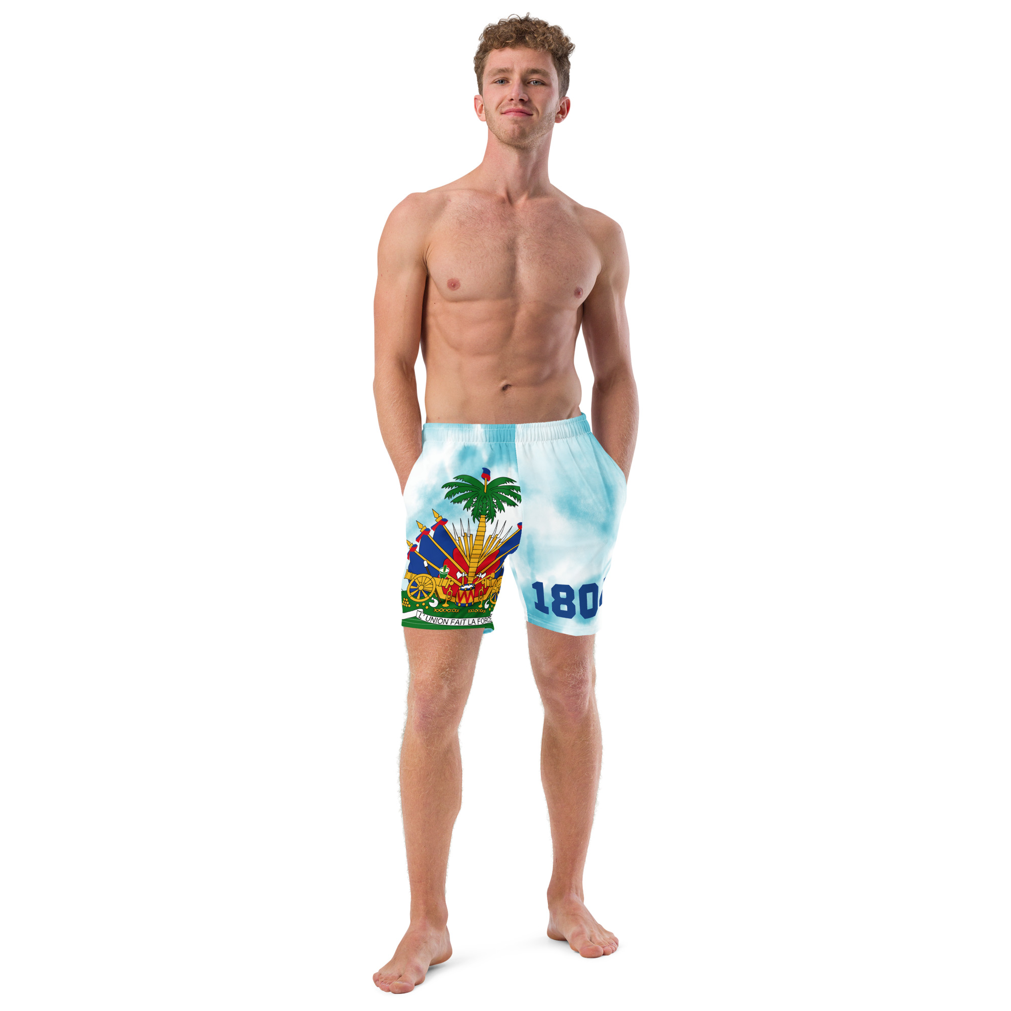 Swim Trunks Haitian Emblem - Image 12