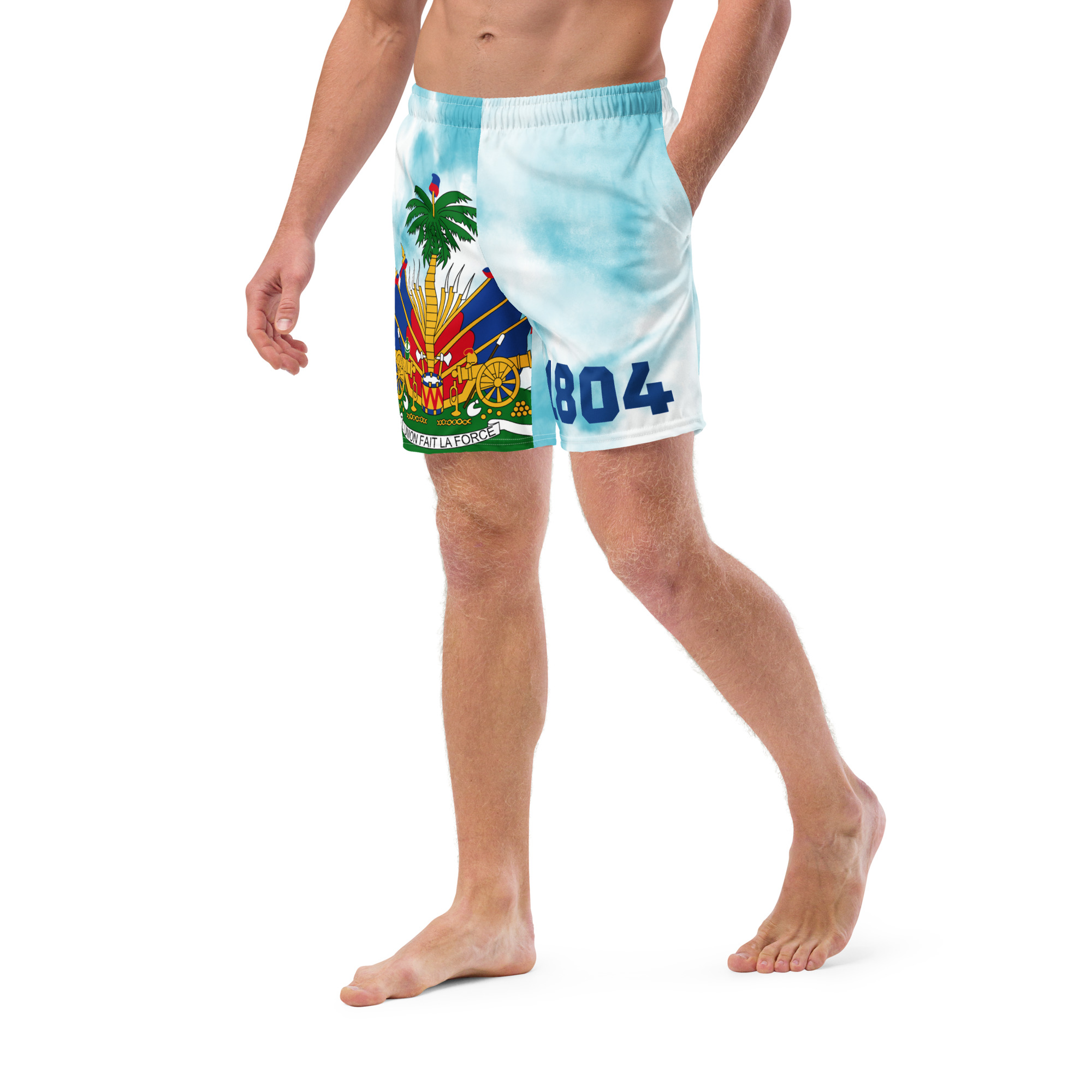 Swim Trunks Haitian Emblem - Image 2