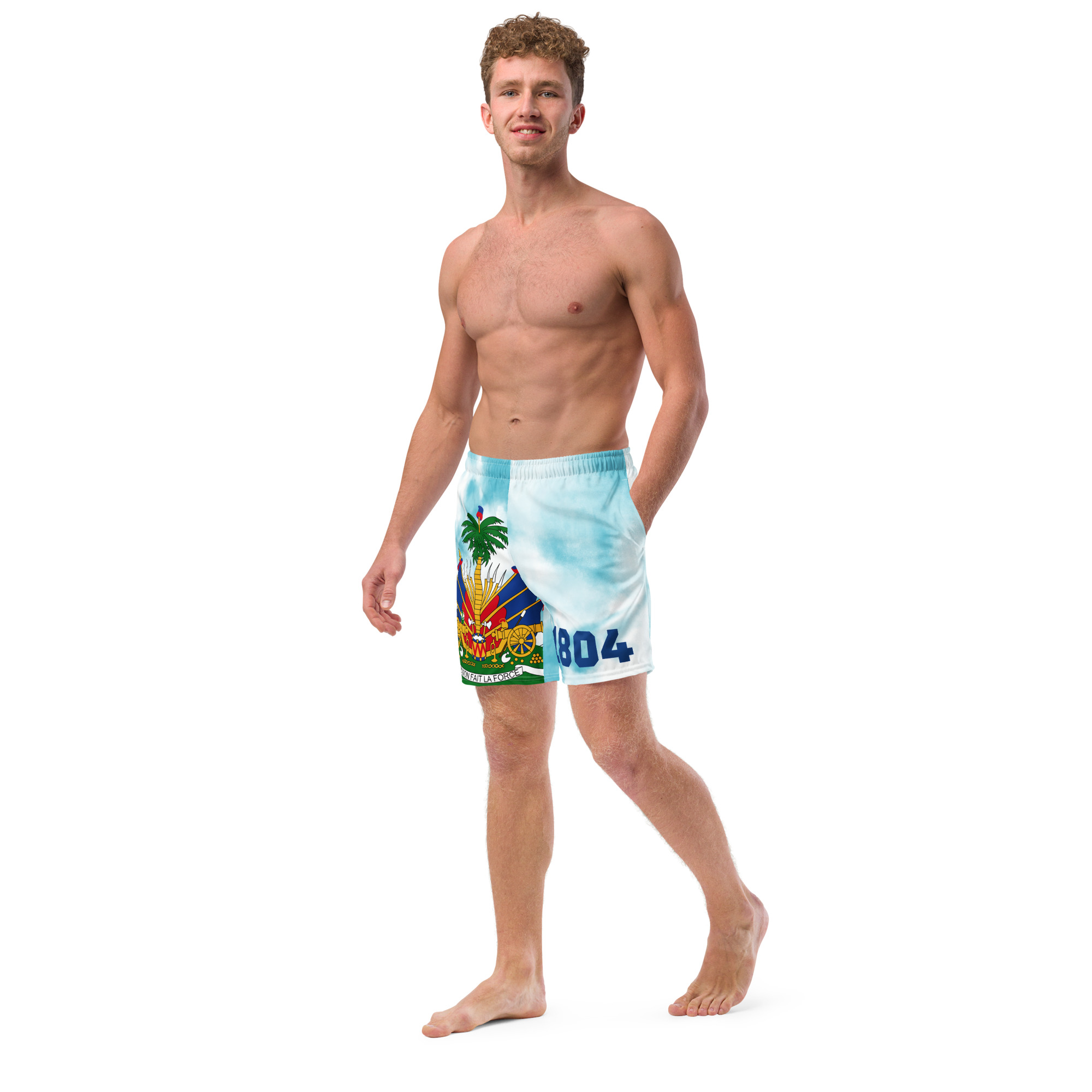Swim Trunks Haitian Emblem - Image 4