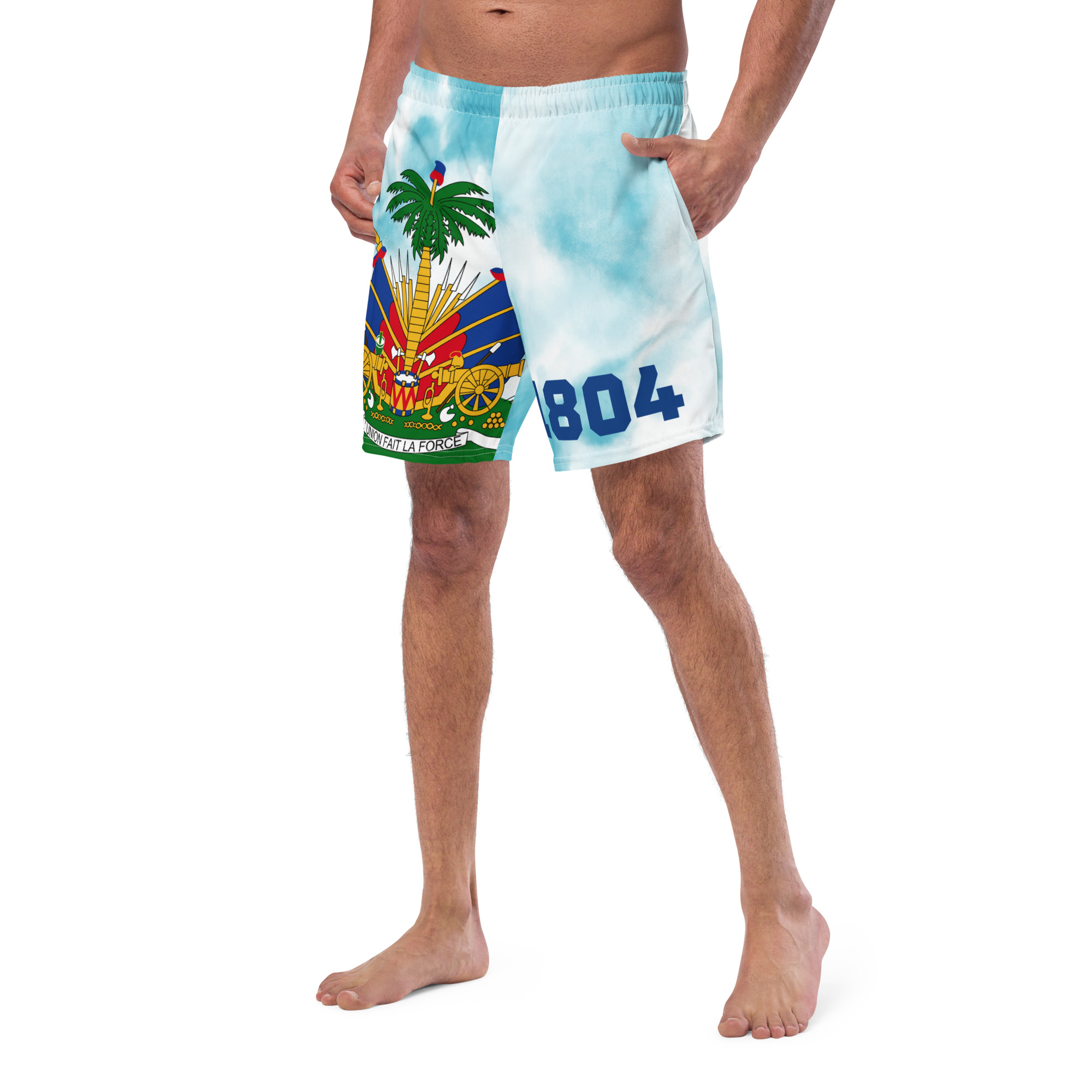 Swim Trunks Haitian Emblem - Image 6