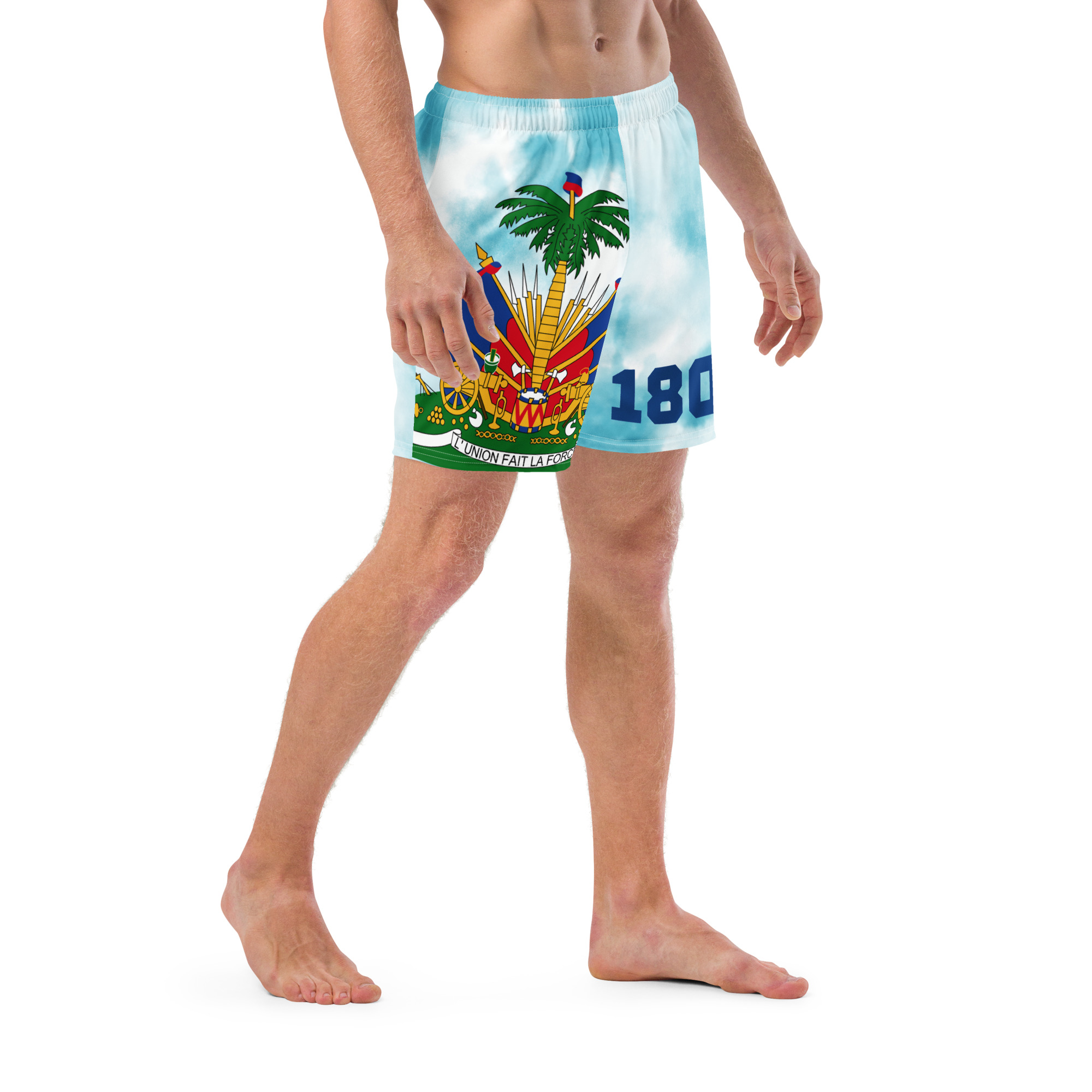 Swim Trunks Haitian Emblem - Image 3