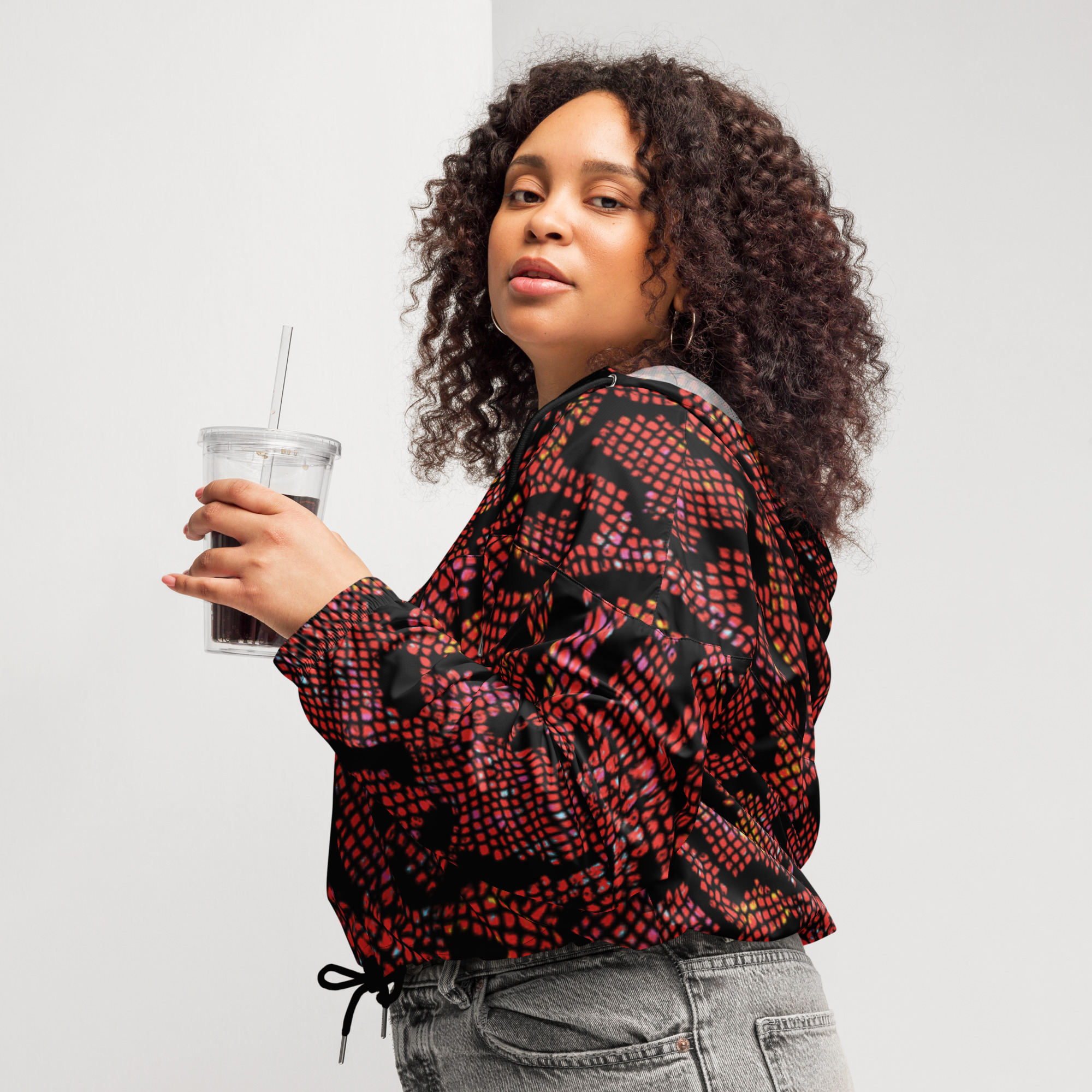 Women’s cropped windbreaker - Image 3