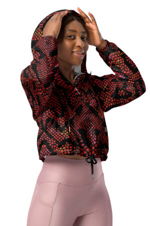Women’s cropped windbreaker