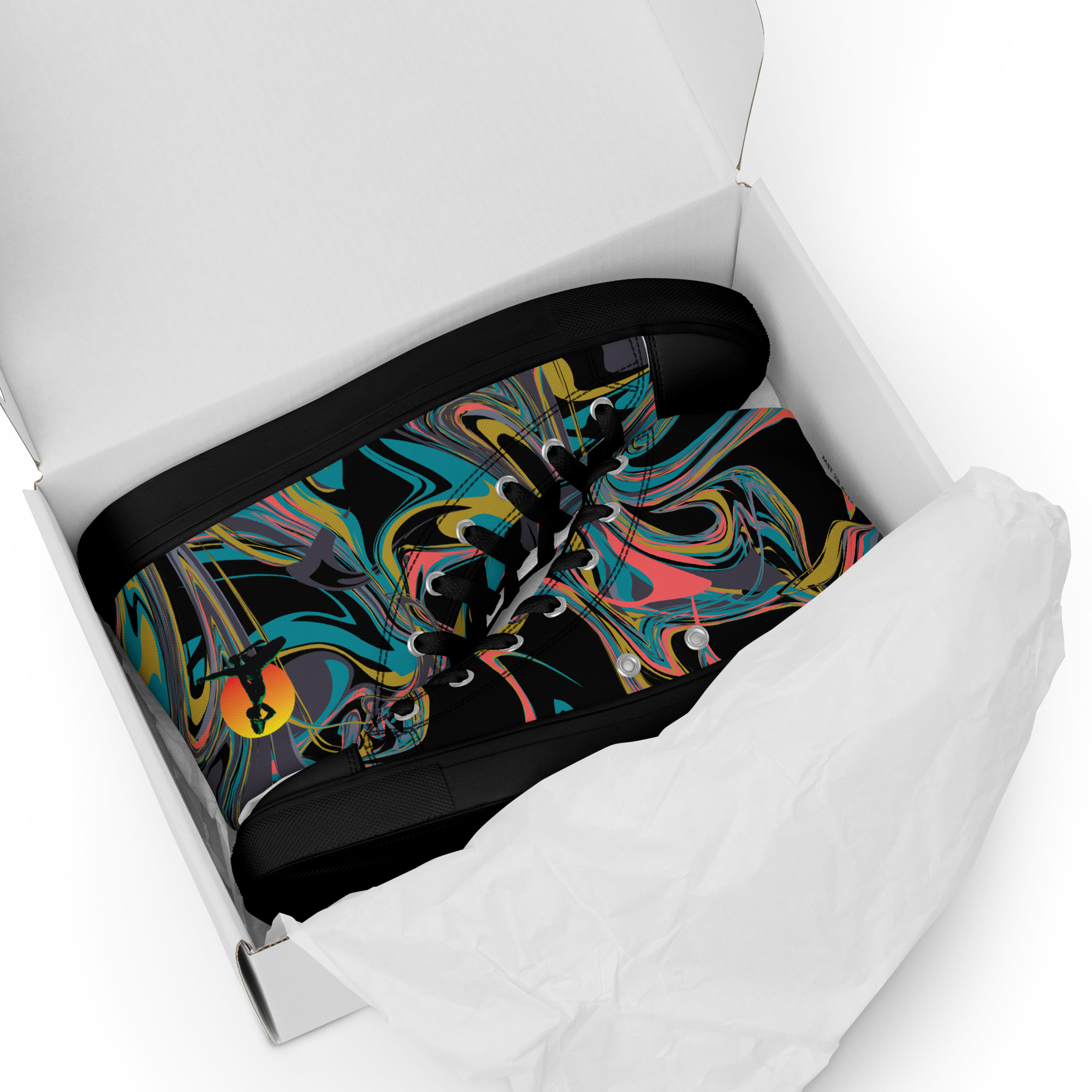 Men’s high top canvas shoes Neg Mason