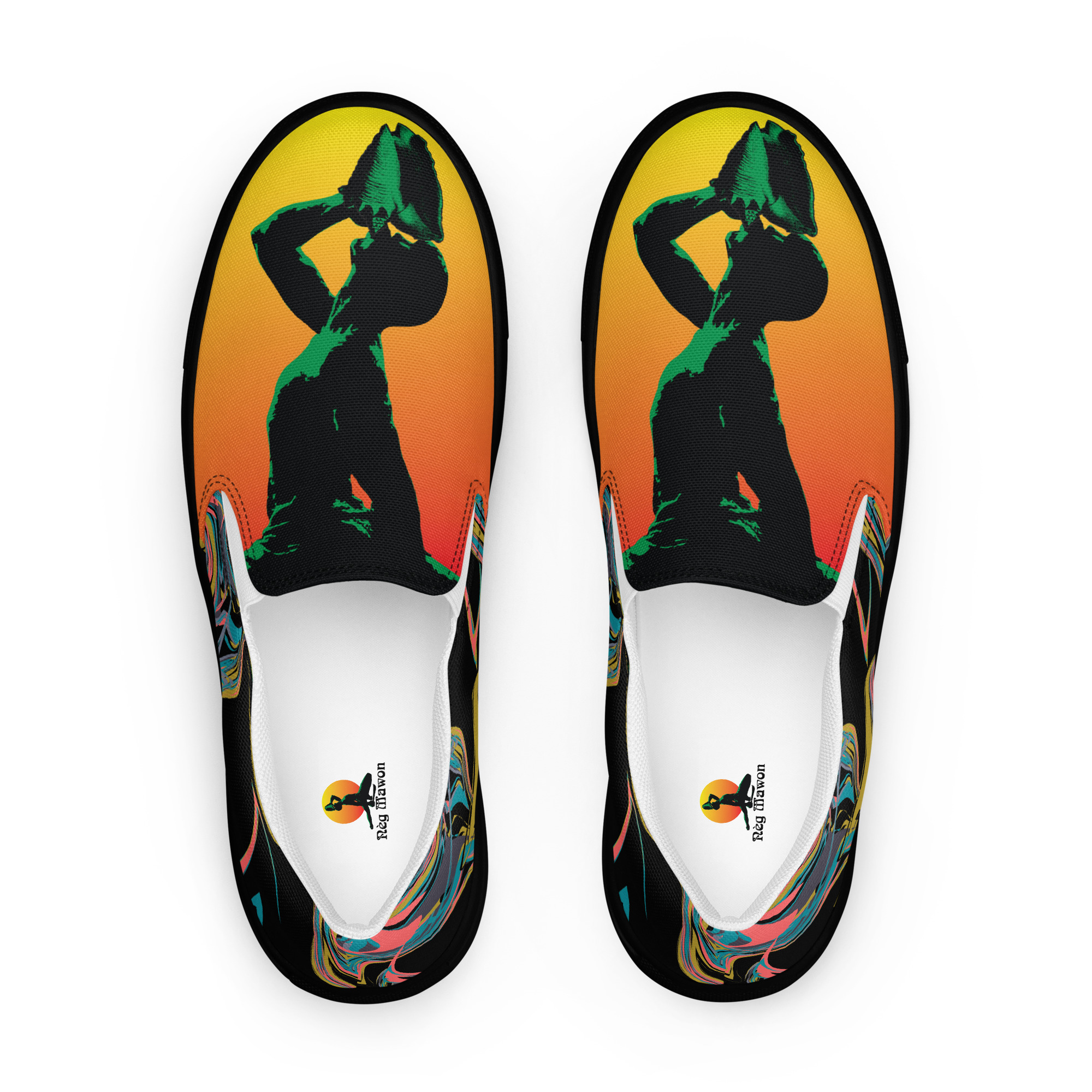 Men’s slip-on canvas shoes Neg Mason - Image 6