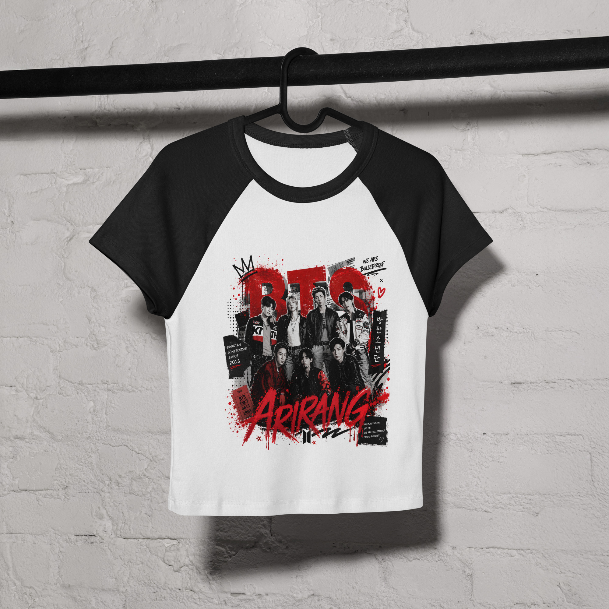 BTS Arirang Tour Women's T-Shirt - Image 8